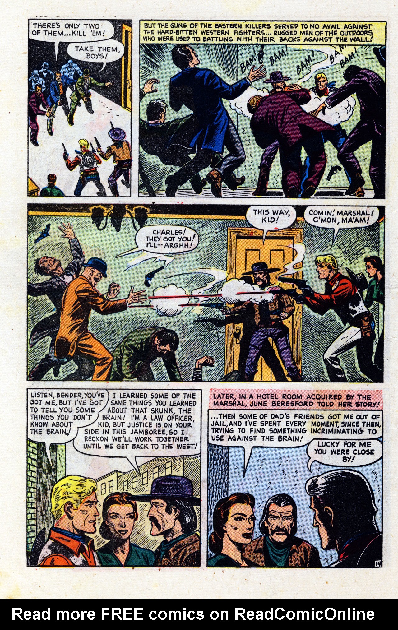 Read online Kid Colt Outlaw comic -  Issue #7 - 16