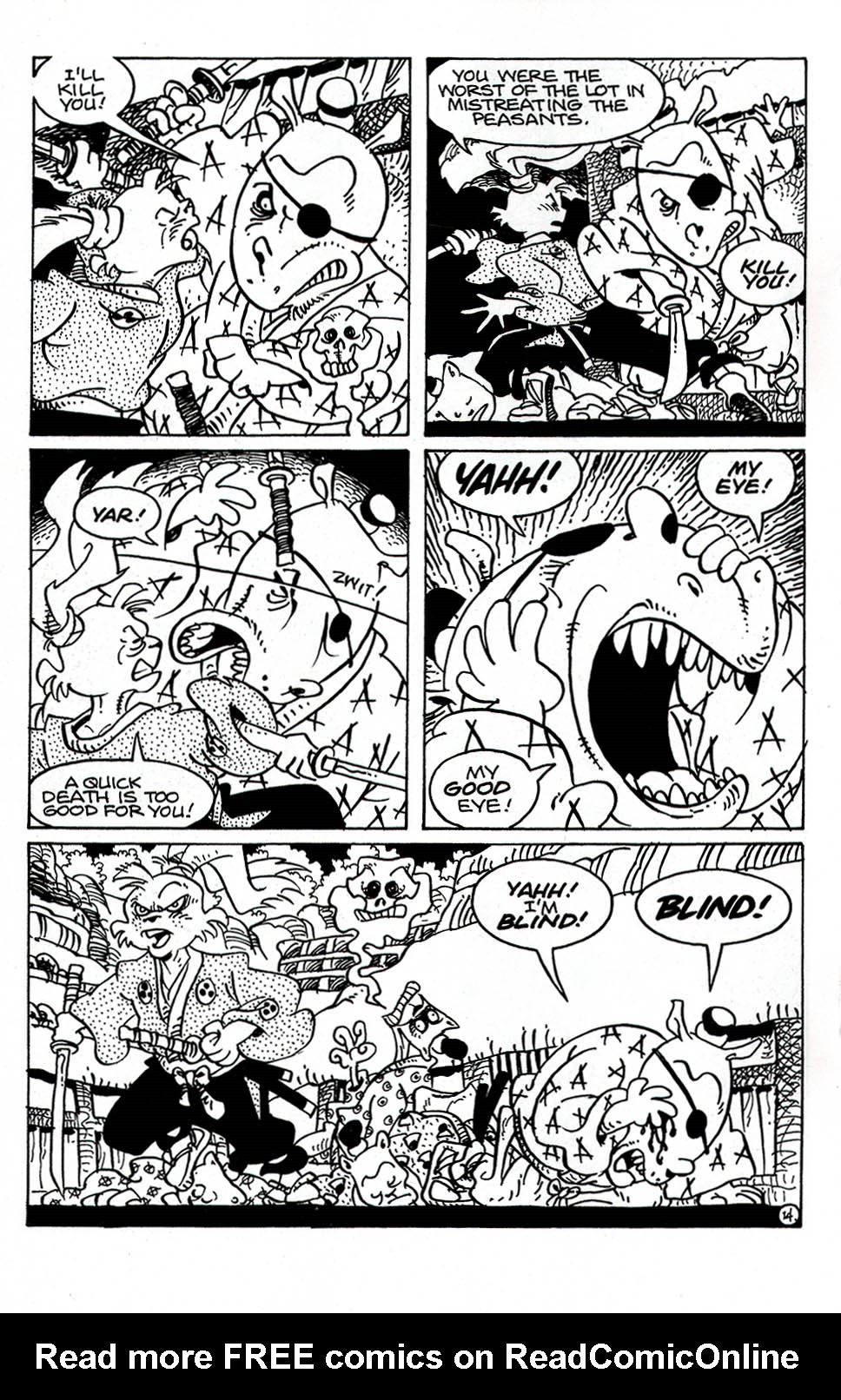 Read online Usagi Yojimbo (1996) comic -  Issue #88 - 17
