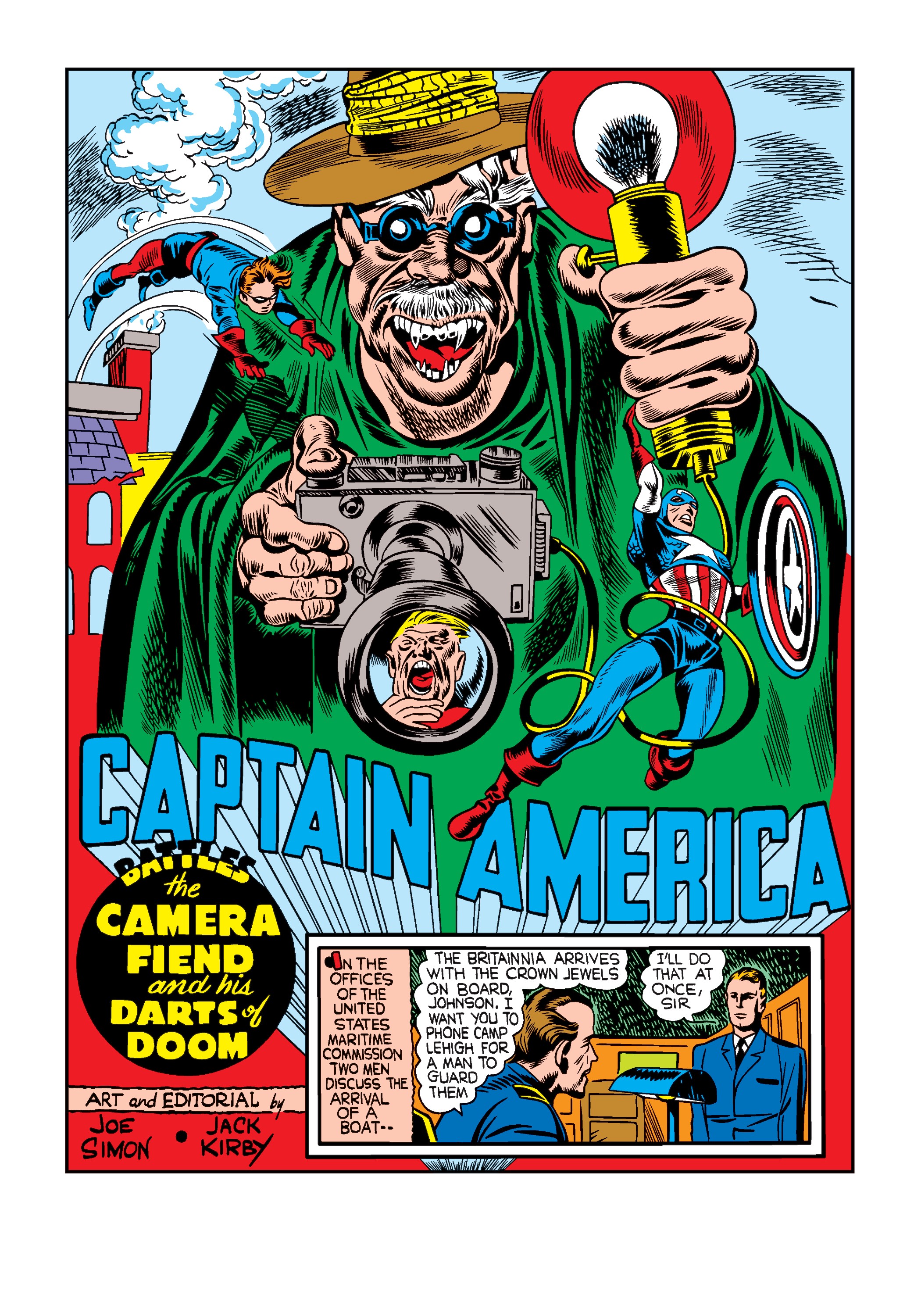 Read online Marvel Masterworks: Golden Age Captain America comic -  Issue # TPB 2 (Part 1) - 75
