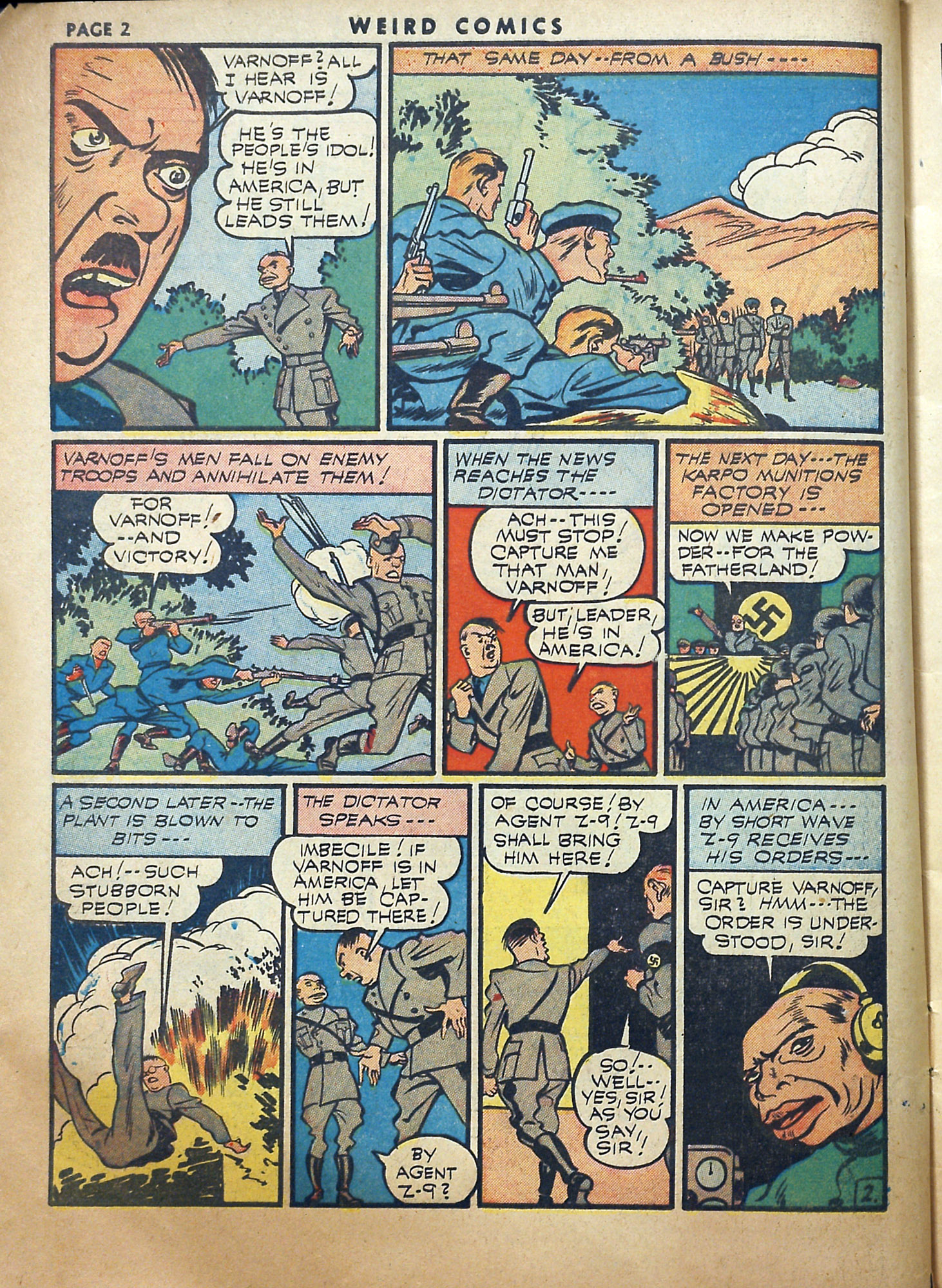 Read online Weird Comics comic -  Issue #20 - 4