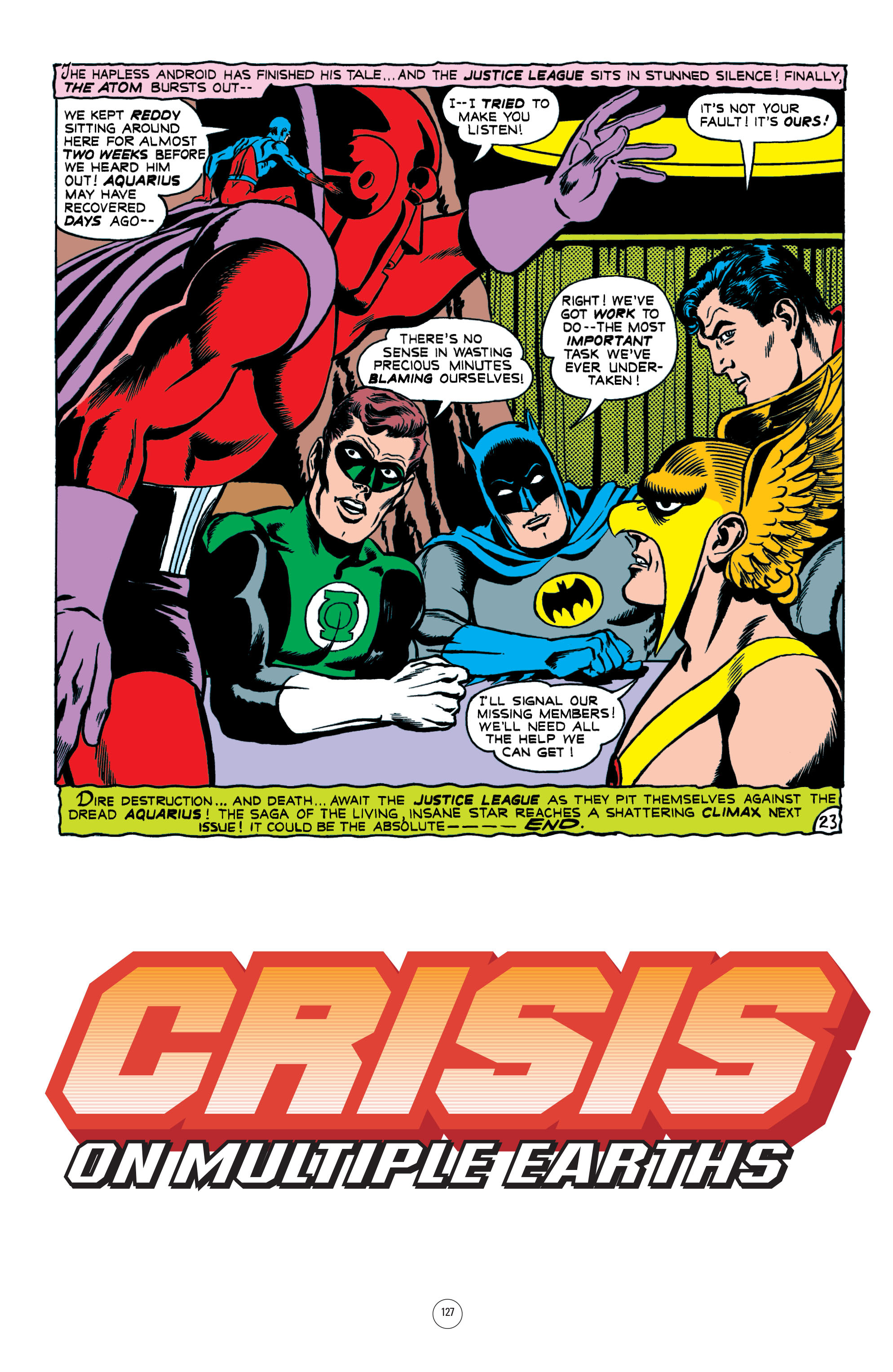 Read online Crisis on Multiple Earths comic -  Issue # TPB 2 - 127