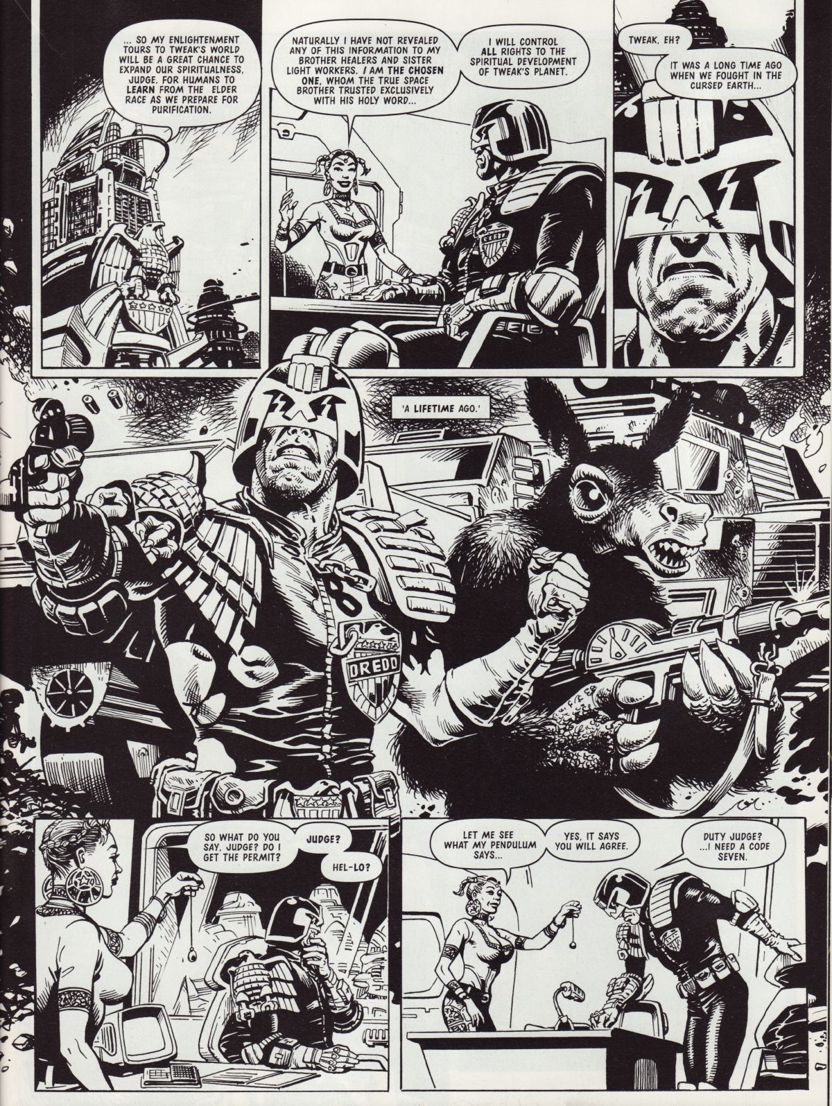 Read online Judge Dredd Megazine (Vol. 5) comic -  Issue #214 - 45
