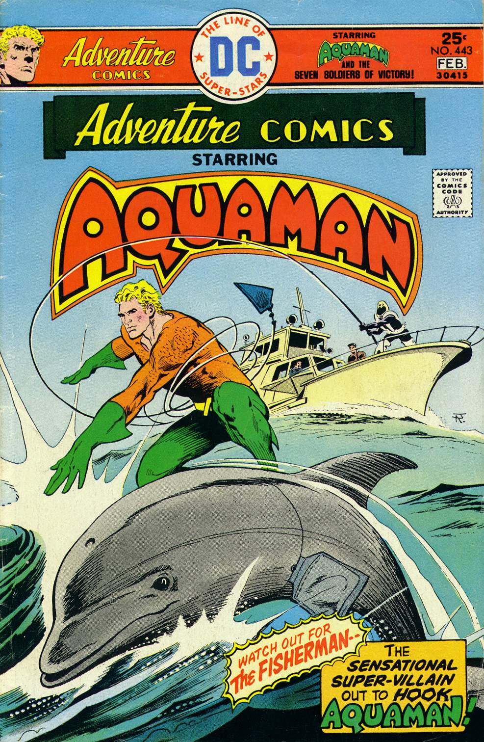 Read online Adventure Comics (1938) comic -  Issue #443 - 1