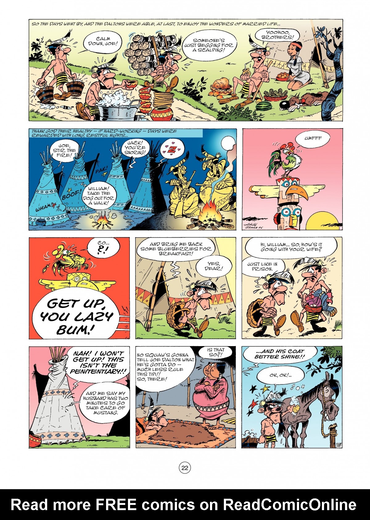 Read online A Lucky Luke Adventure comic -  Issue #45 - 22