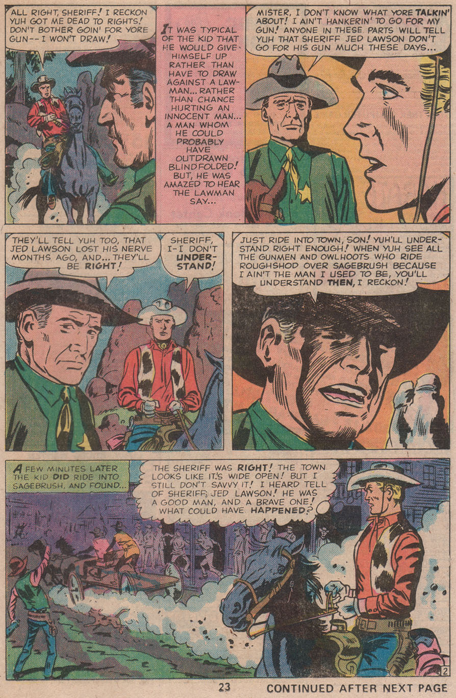 Read online Kid Colt Outlaw comic -  Issue #211 - 25