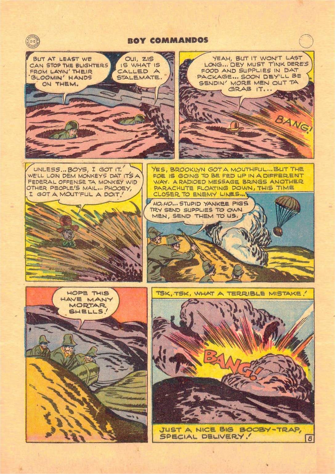 Read online Boy Commandos comic -  Issue #13 - 46