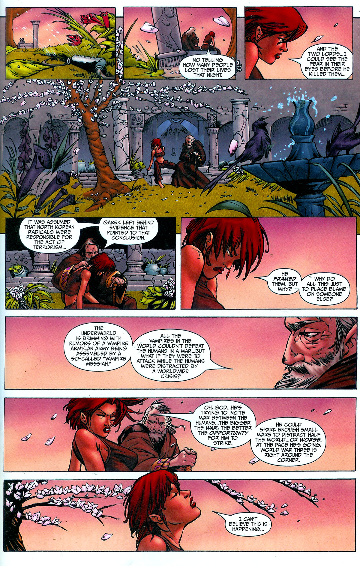 Read online BloodRayne: Plague of Dreams comic -  Issue #1 - 25