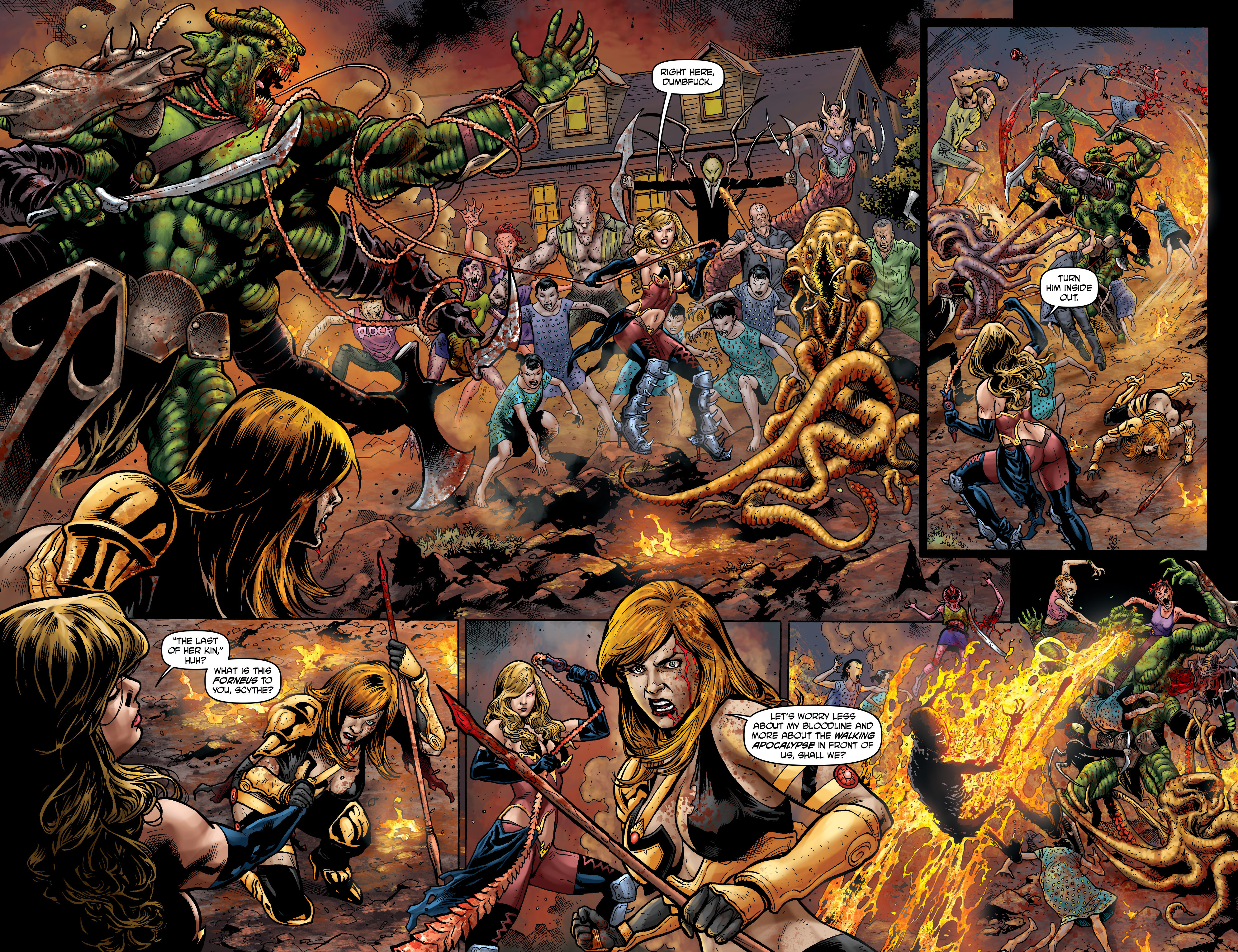 Read online Hellina: Scythe comic -  Issue #3 - 8