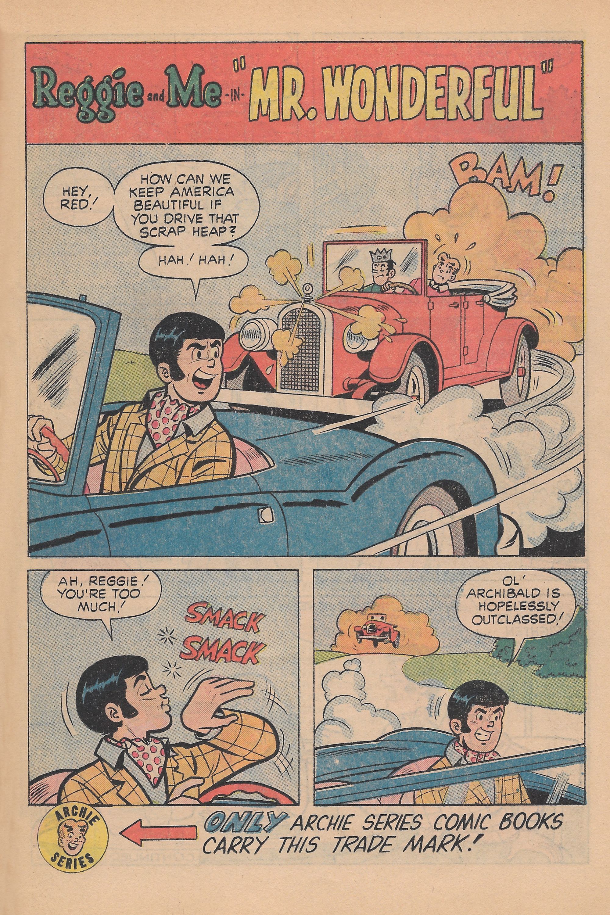 Read online Reggie and Me (1966) comic -  Issue #65 - 35