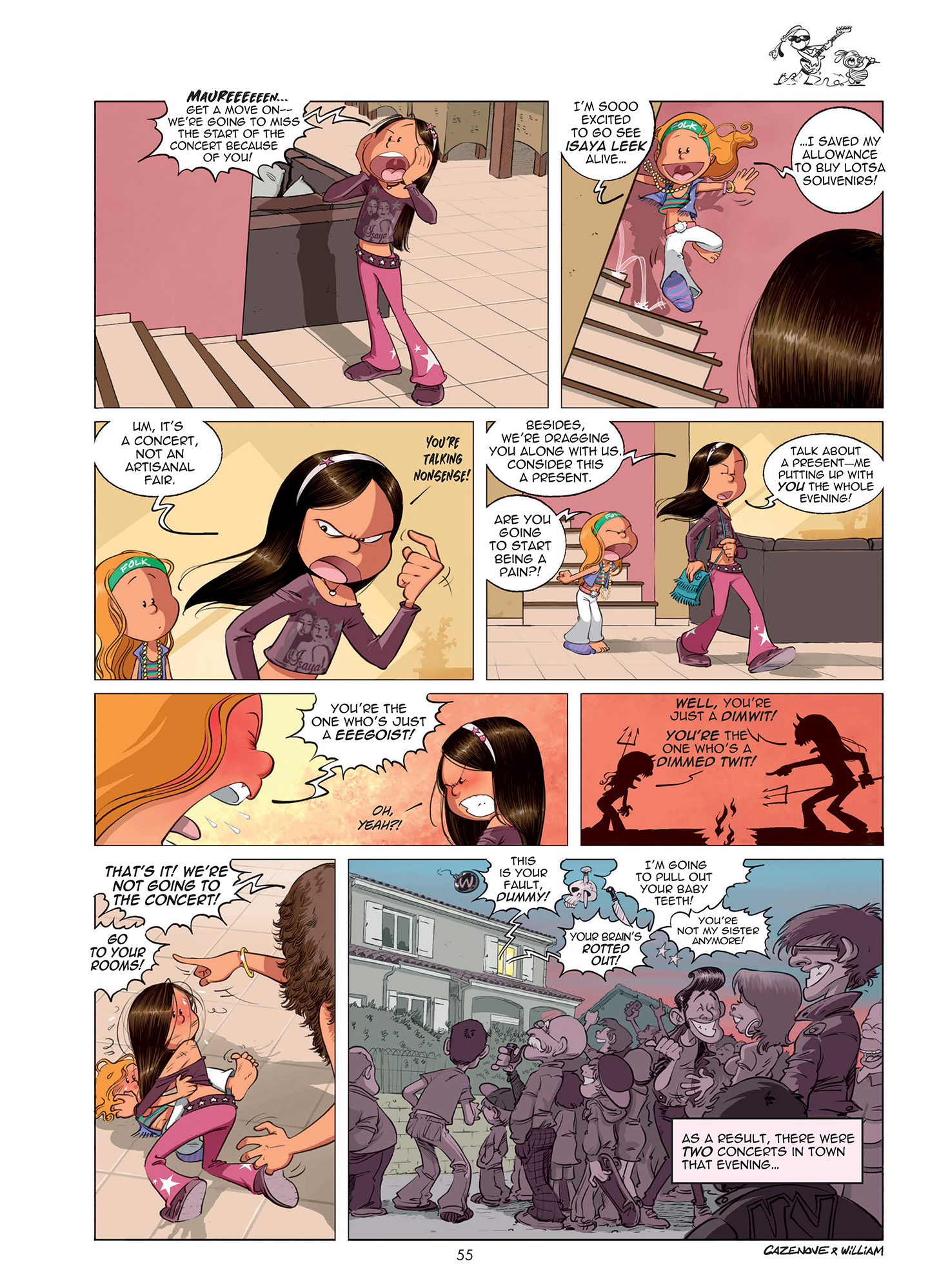 Read online The Sisters comic -  Issue # TPB 3 - 56