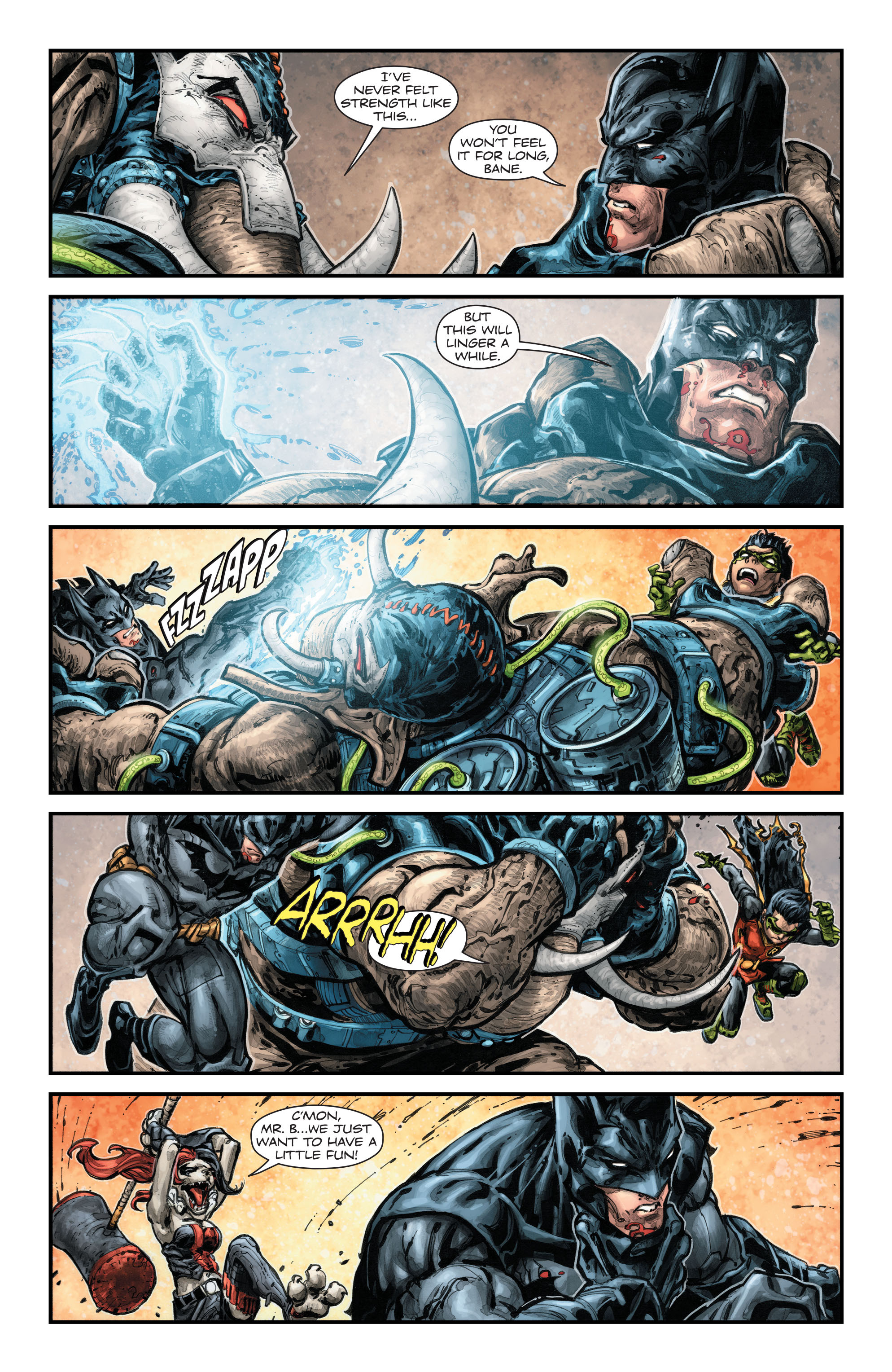 Read online Batman/Teenage Mutant Ninja Turtles comic -  Issue #6 - 5