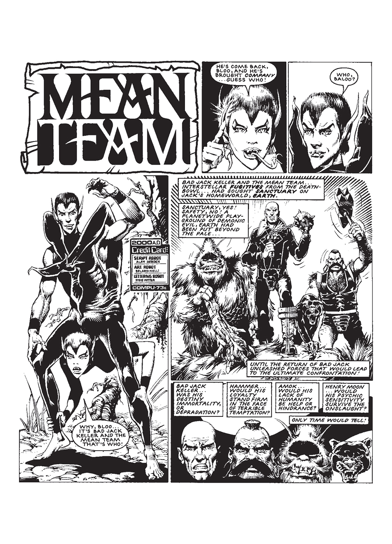 Read online Mean Team comic -  Issue # TPB - 108