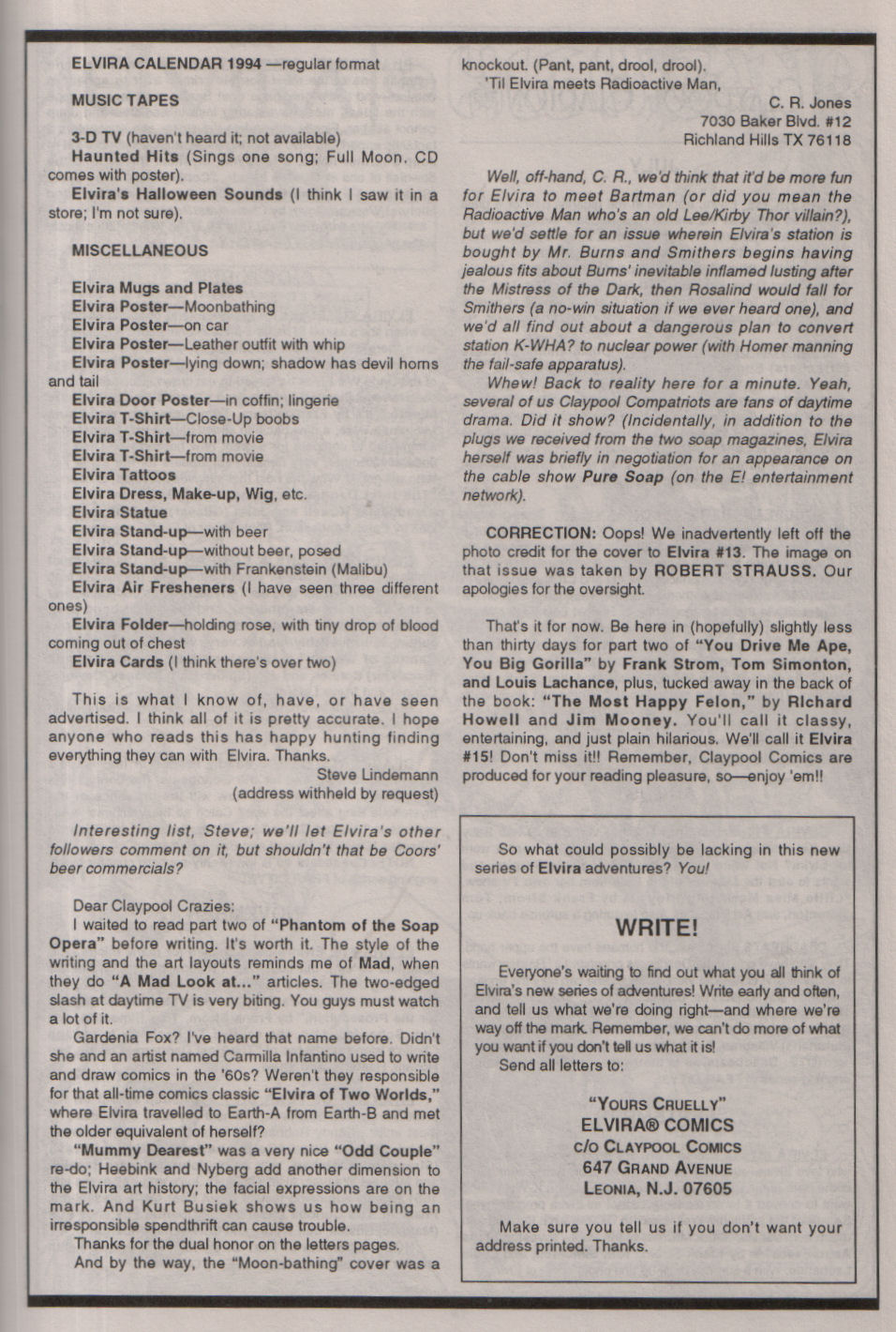 Read online Elvira, Mistress of the Dark comic -  Issue #14 - 19