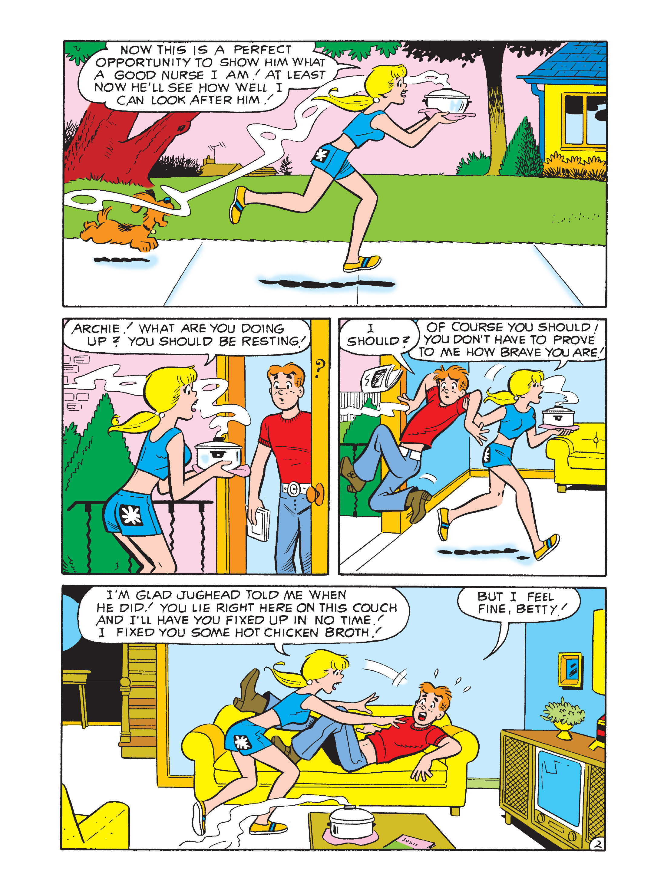 Read online Betty and Veronica Double Digest comic -  Issue #225 - 205