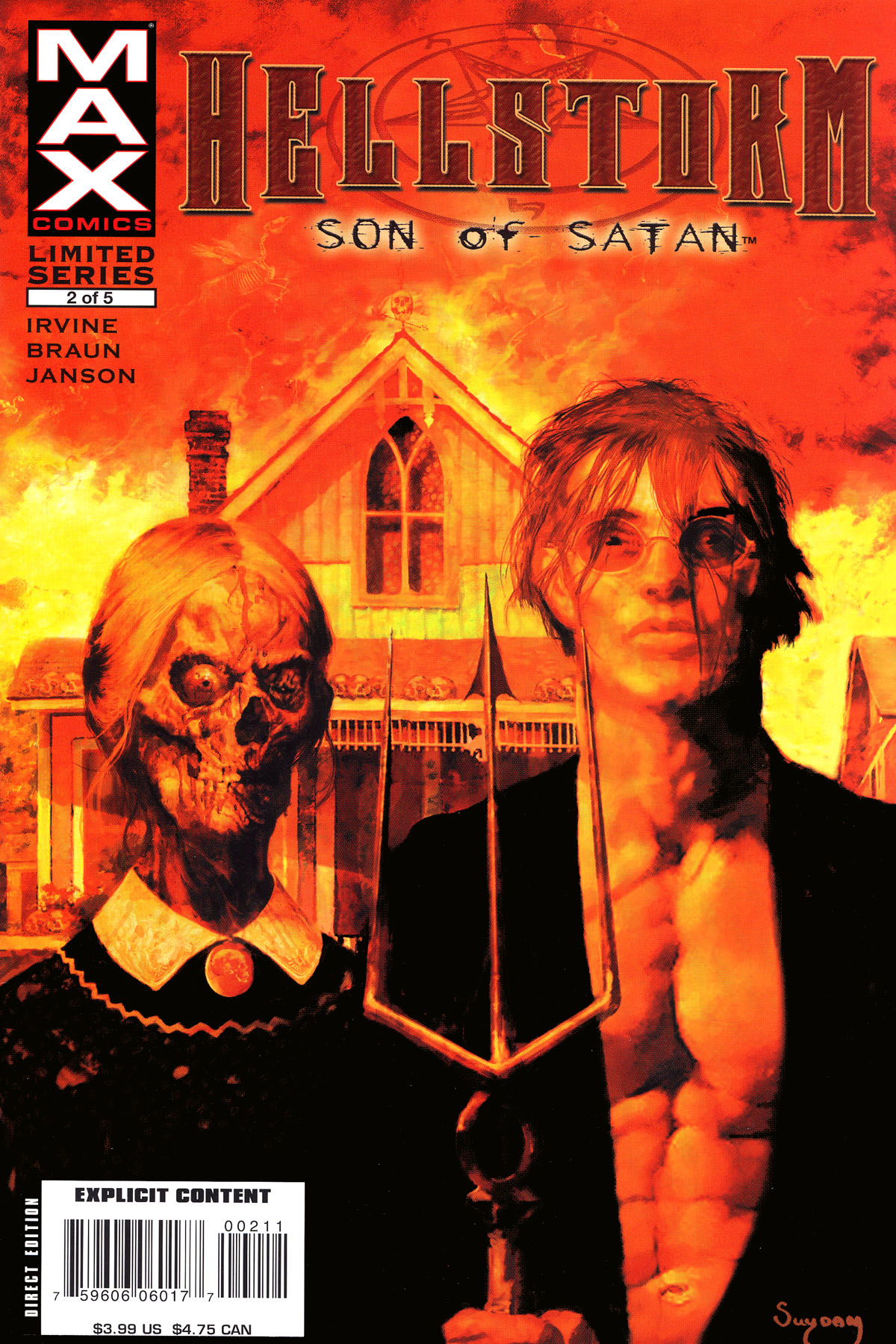 Read online Hellstorm: Son of Satan comic -  Issue #2 - 1