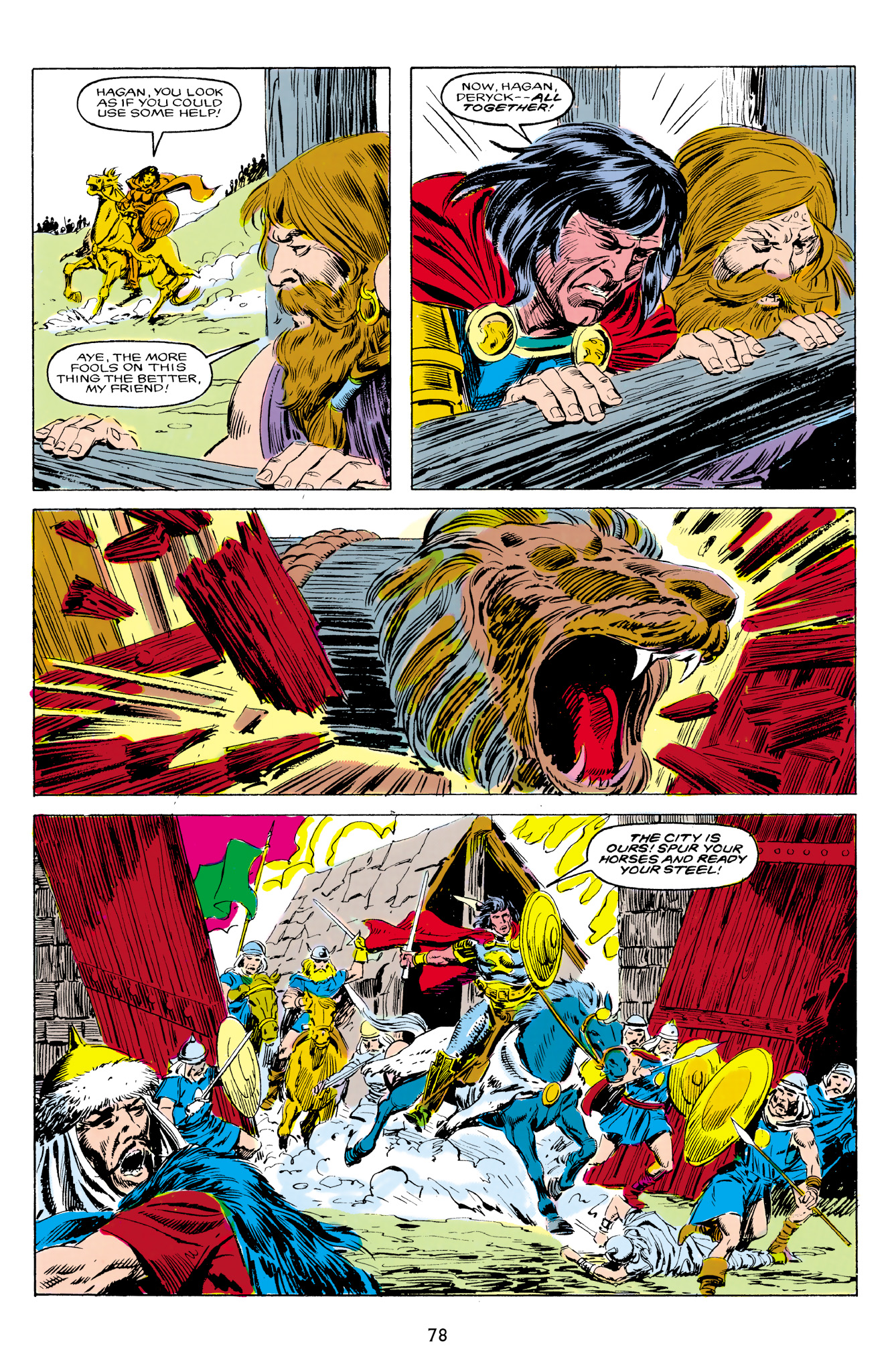 Read online The Chronicles of King Conan comic -  Issue # TPB 8 (Part 1) - 77
