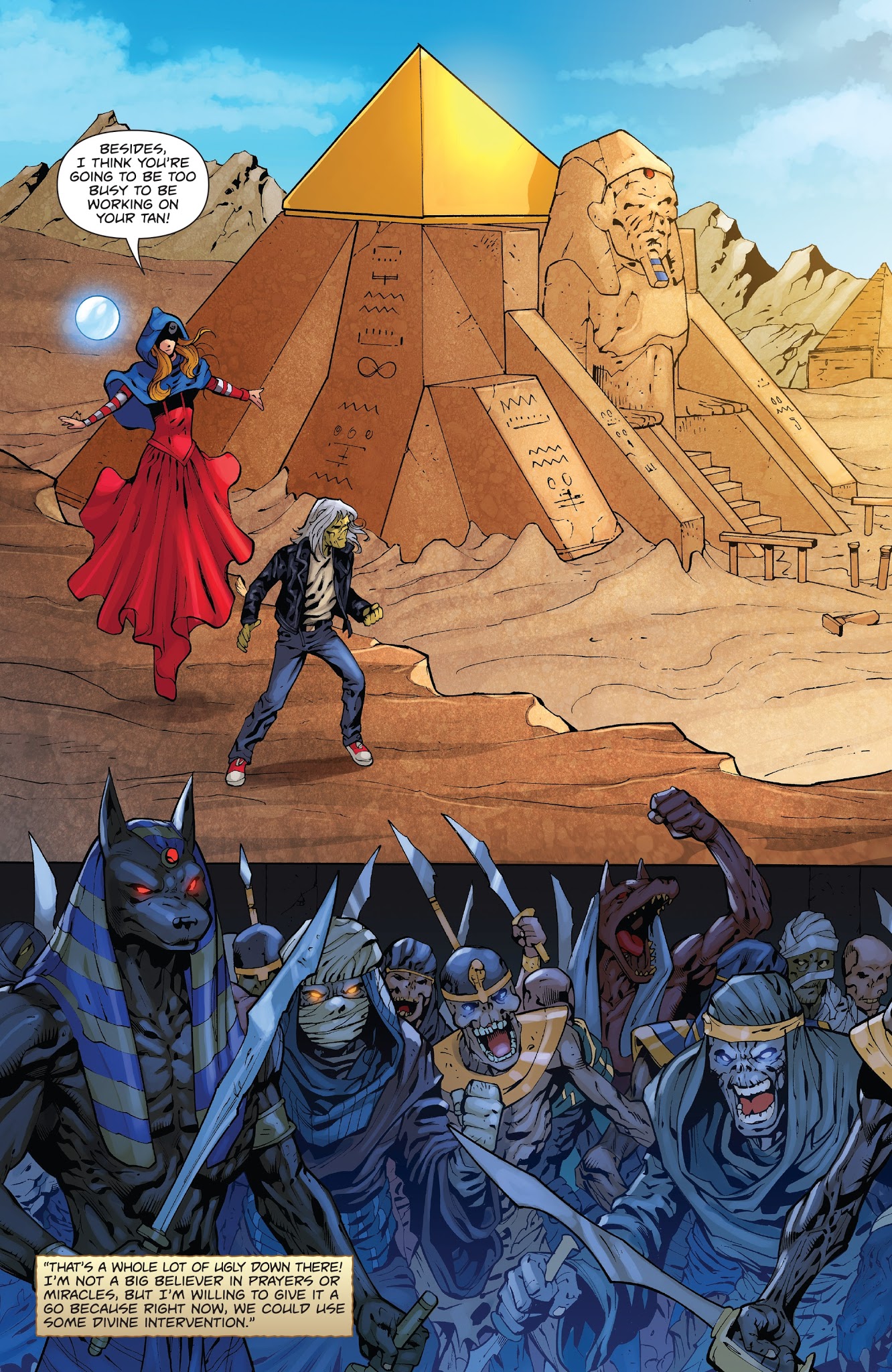 Read online Iron Maiden: Legacy of the Beast comic -  Issue #2 - 11