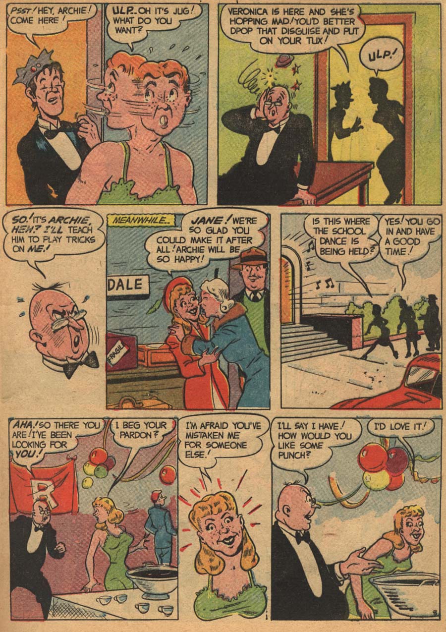 Read online Pep Comics comic -  Issue #59 - 11
