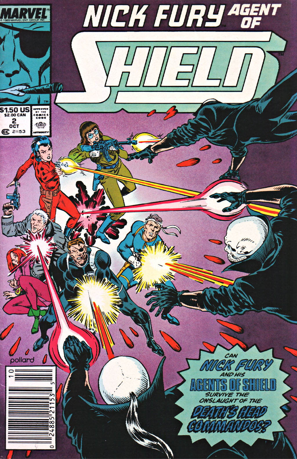 Read online Nick Fury, Agent of S.H.I.E.L.D. comic -  Issue #2 - 1