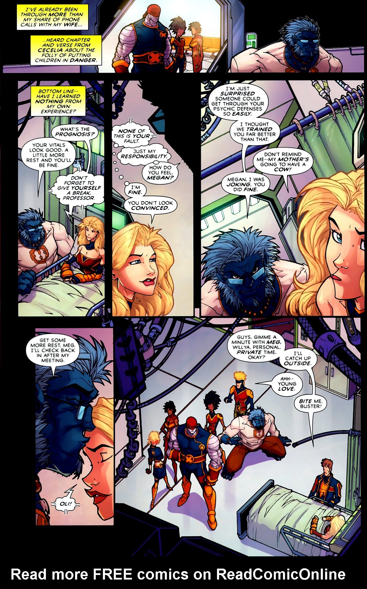 Read online GeNext: United comic -  Issue #3 - 6