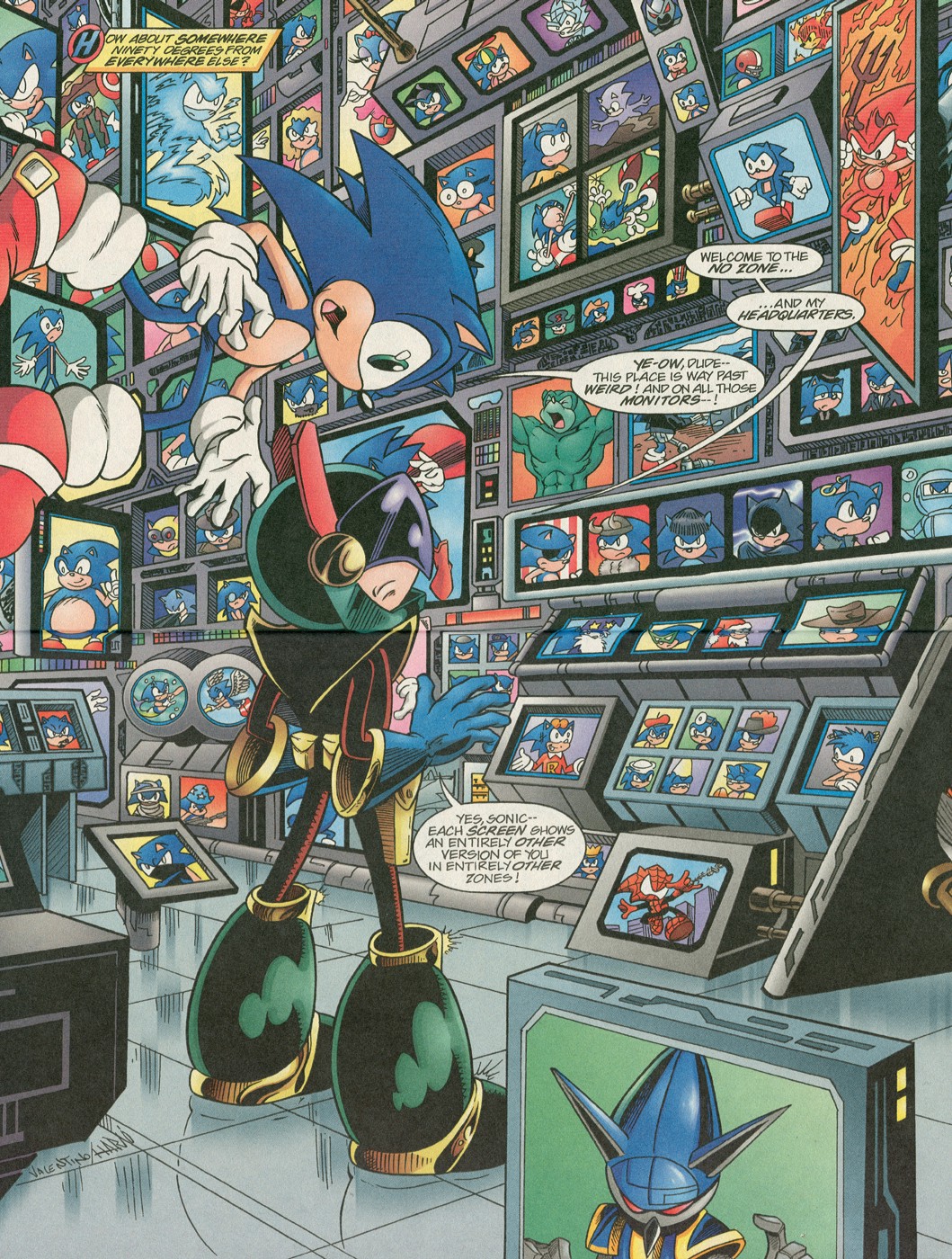 Read online Sonic Super Special comic -  Issue #10 - Chaos Crossover - 21