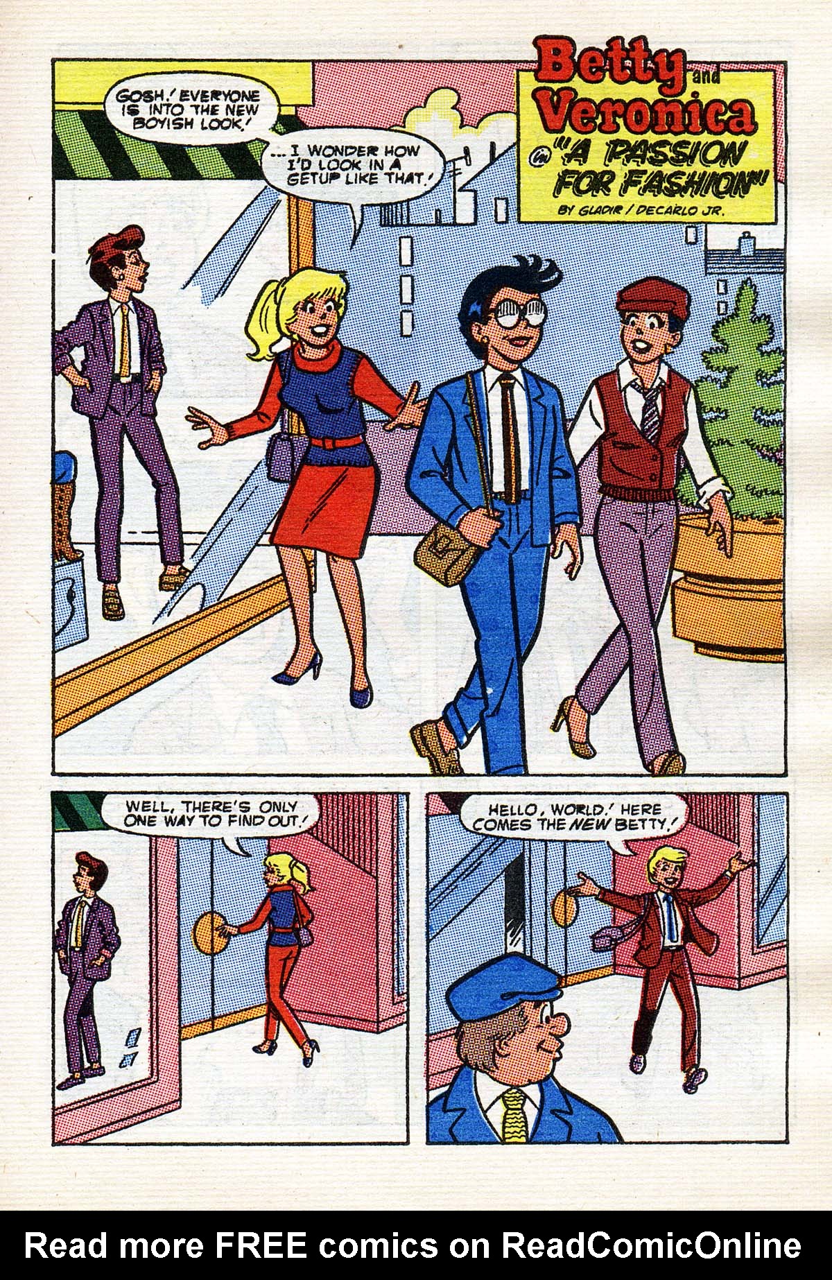 Read online Betty and Veronica Digest Magazine comic -  Issue #42 - 68