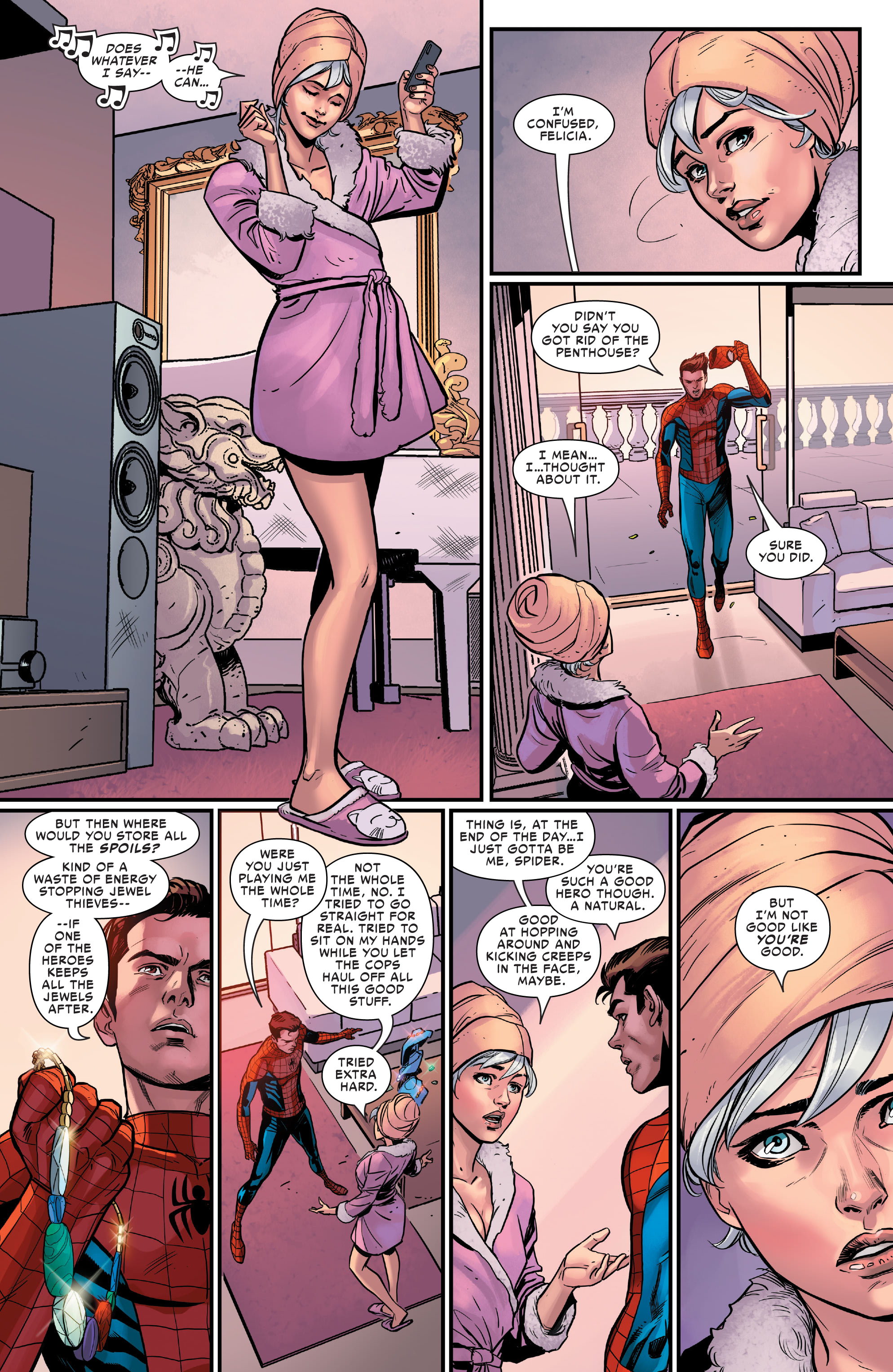 Read online Marvel's Spider-Man: The Black Cat Strikes comic -  Issue #4 - 17