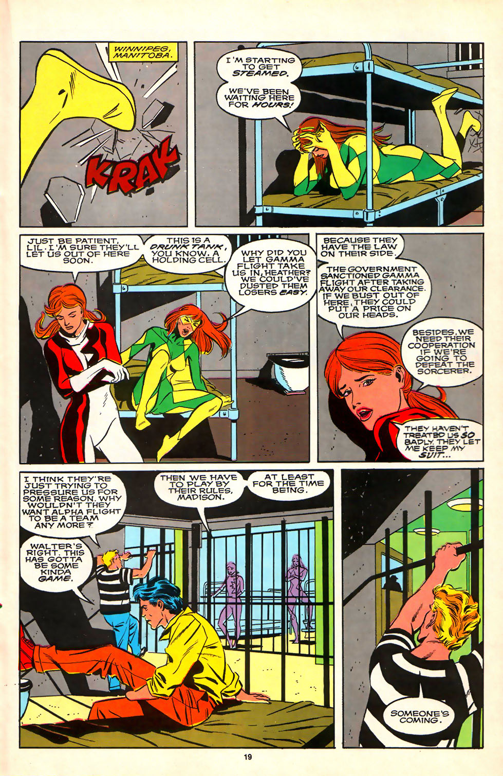 Read online Alpha Flight (1983) comic -  Issue #81 - 16