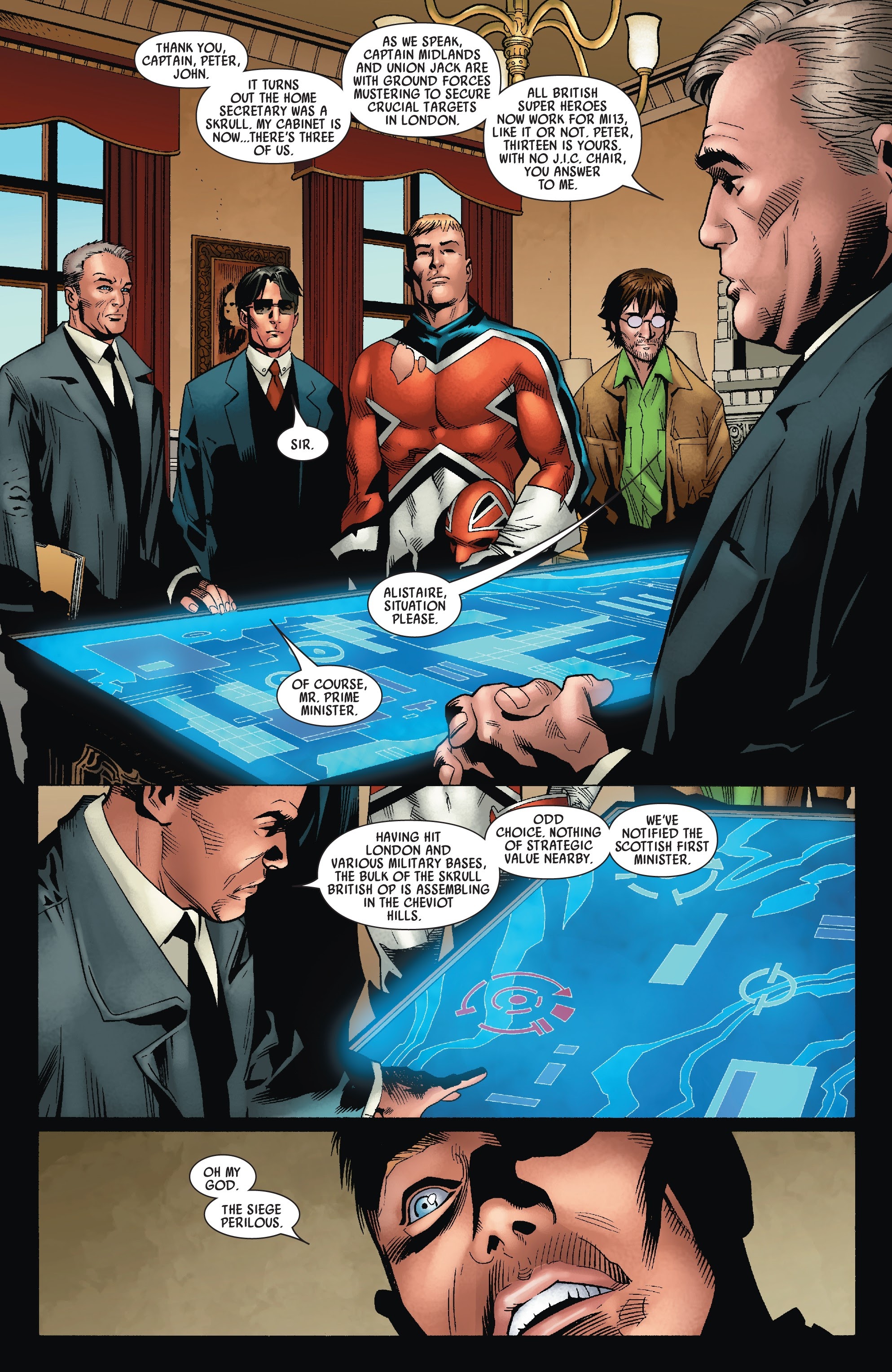 Read online Captain Britain and MI13 comic -  Issue #1 - 11