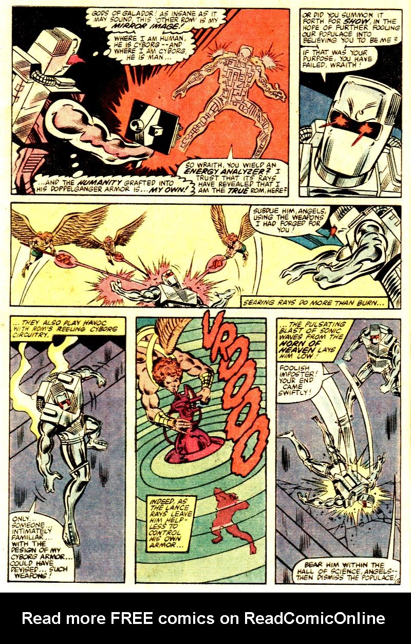 Read online ROM (1979) comic -  Issue #25 - 7