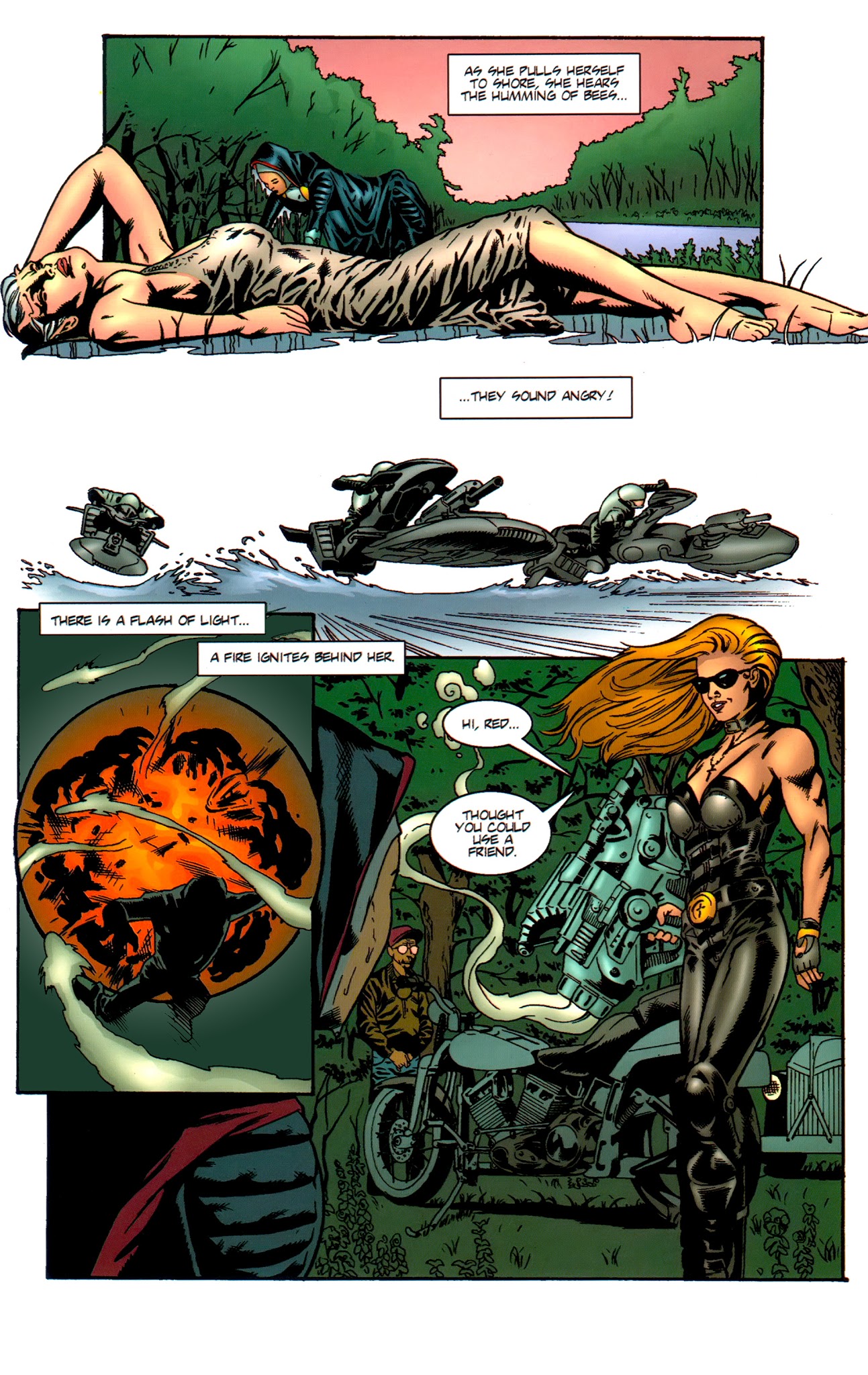 Read online Warrior Nun Areala (1999) comic -  Issue #10 - 18