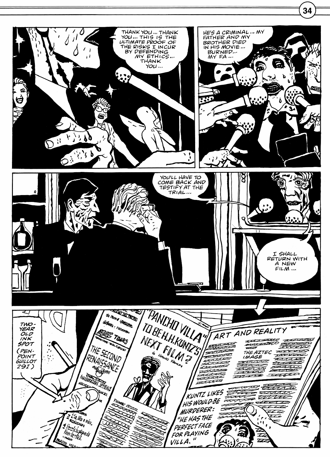 Raw (1980) issue TPB 6 - Page 34