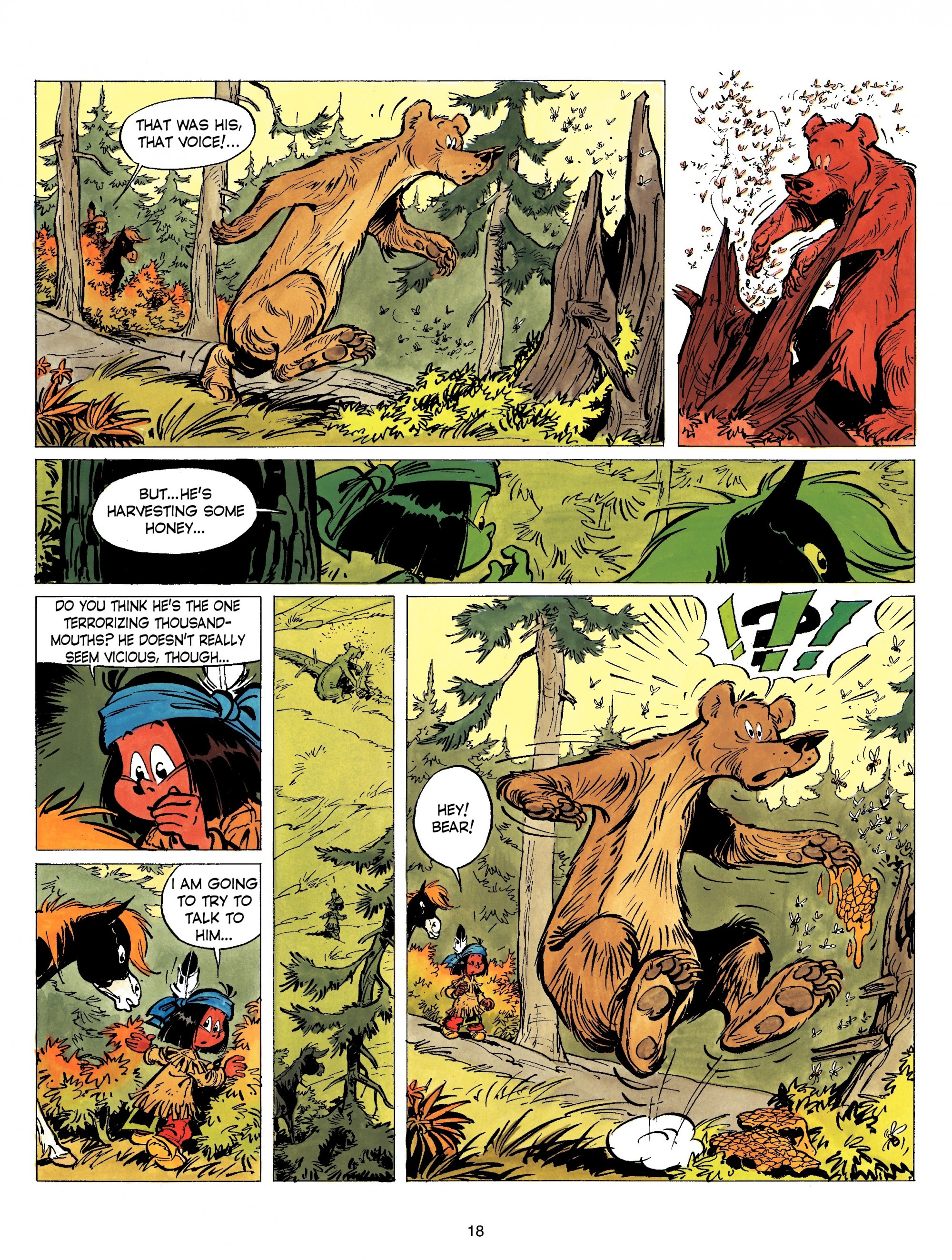 Read online Yakari comic -  Issue #4 - 18