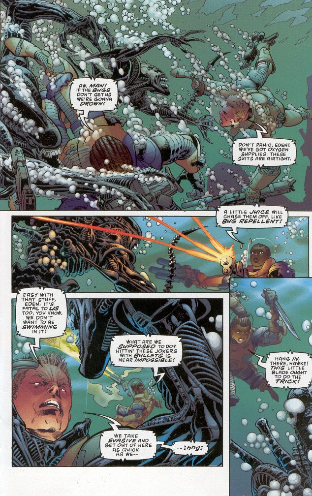 Read online Aliens: Xenogenesis comic -  Issue #3 - 9
