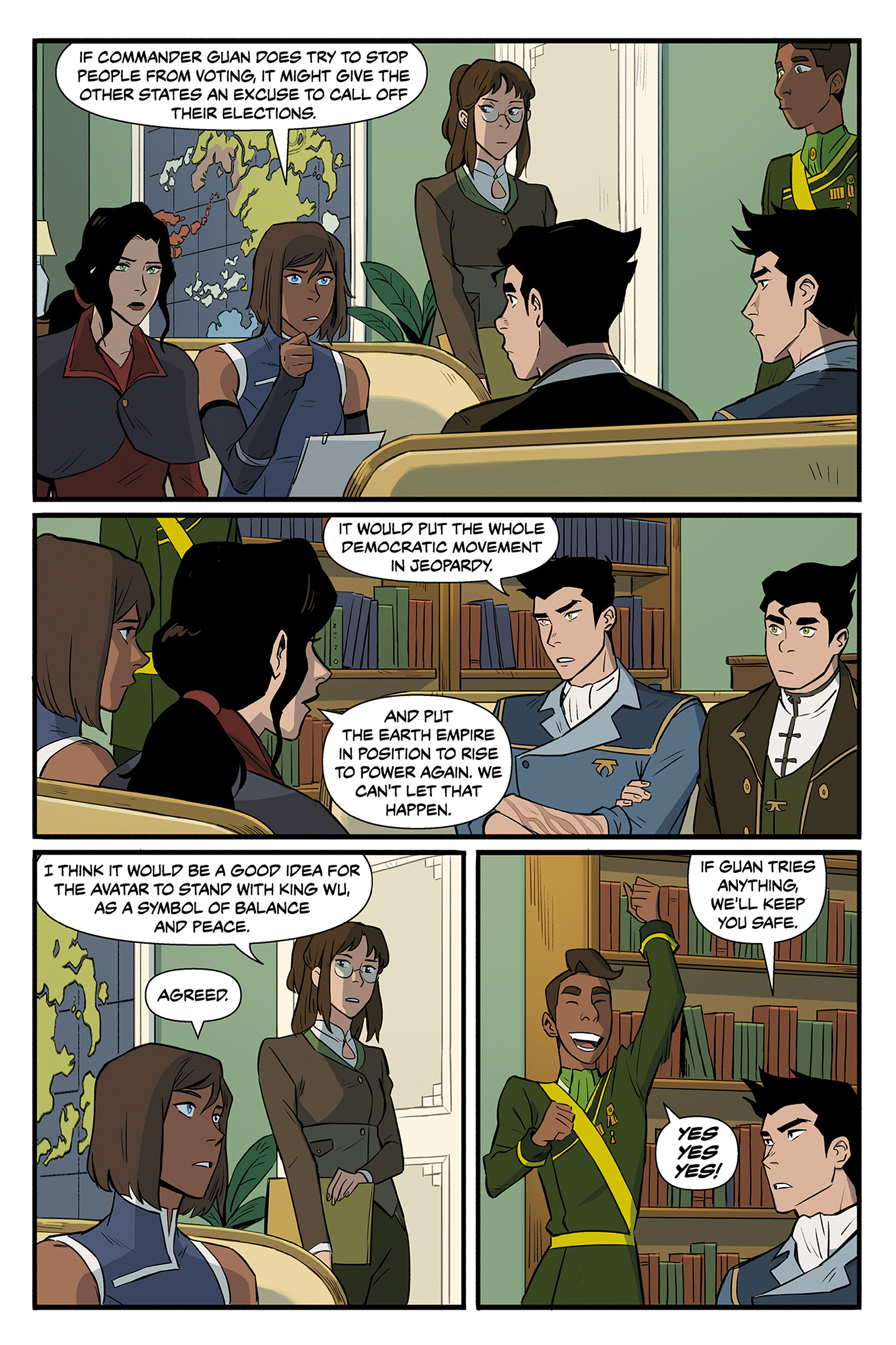 Read online The Legend of Korra: Ruins of the Empire Omnibus comic -  Issue # TPB (Part 1) - 29