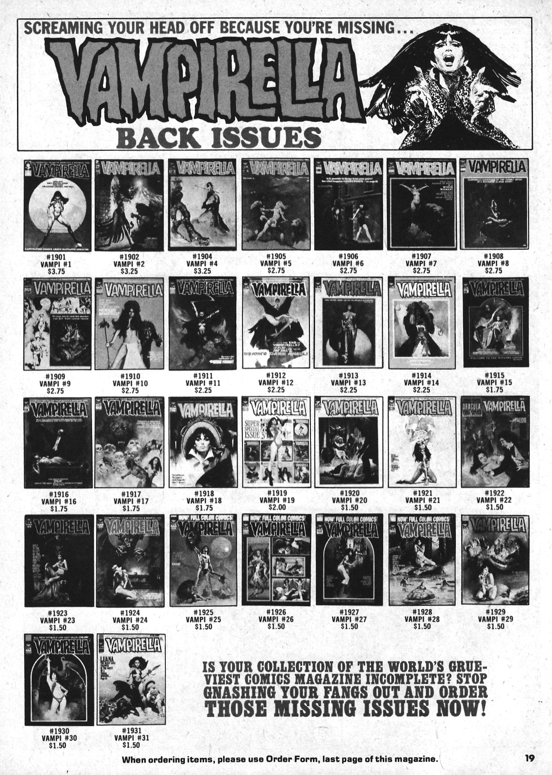 Read online Vampirella (1969) comic -  Issue #33 - 19