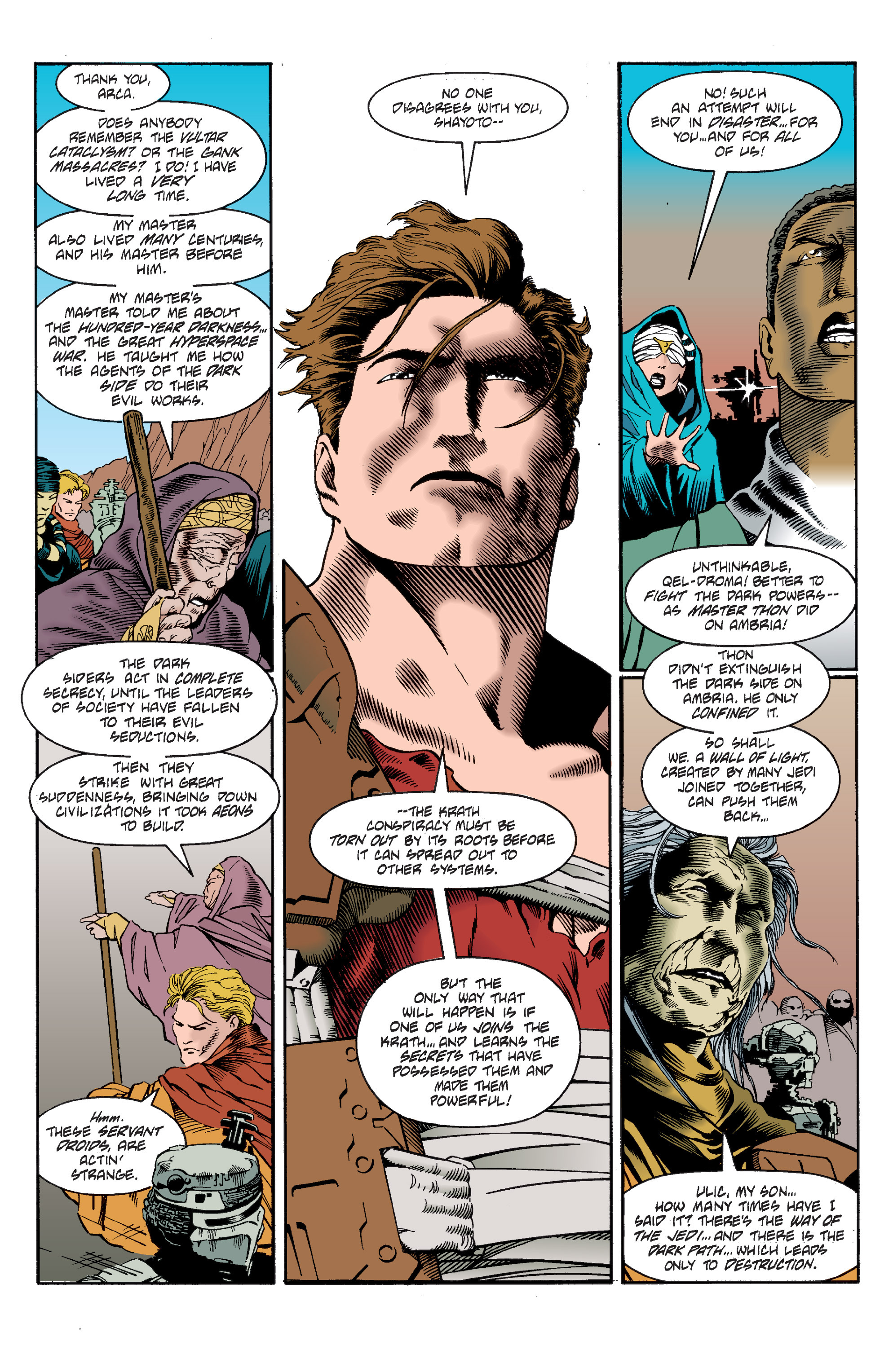 Read online Star Wars: Tales of the Jedi - Dark Lords of the Sith comic -  Issue #3 - 11