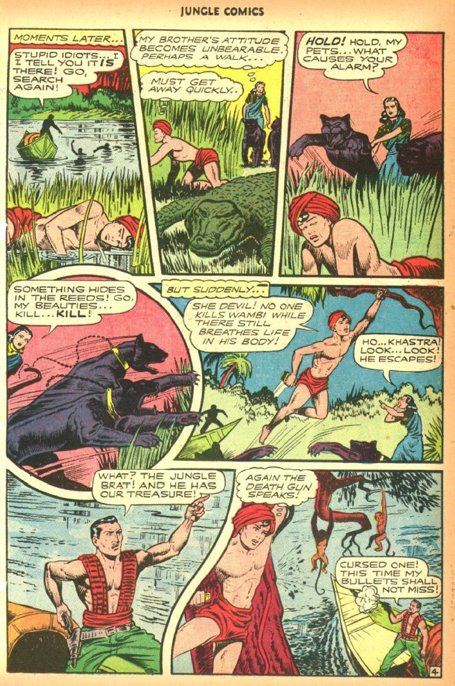 Read online Jungle Comics comic -  Issue #90 - 33