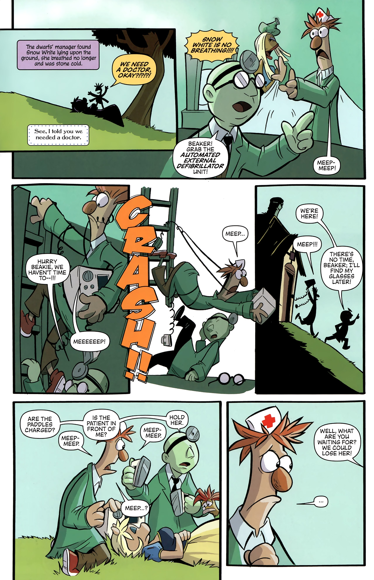 Read online Muppet Snow White comic -  Issue #3 - 17