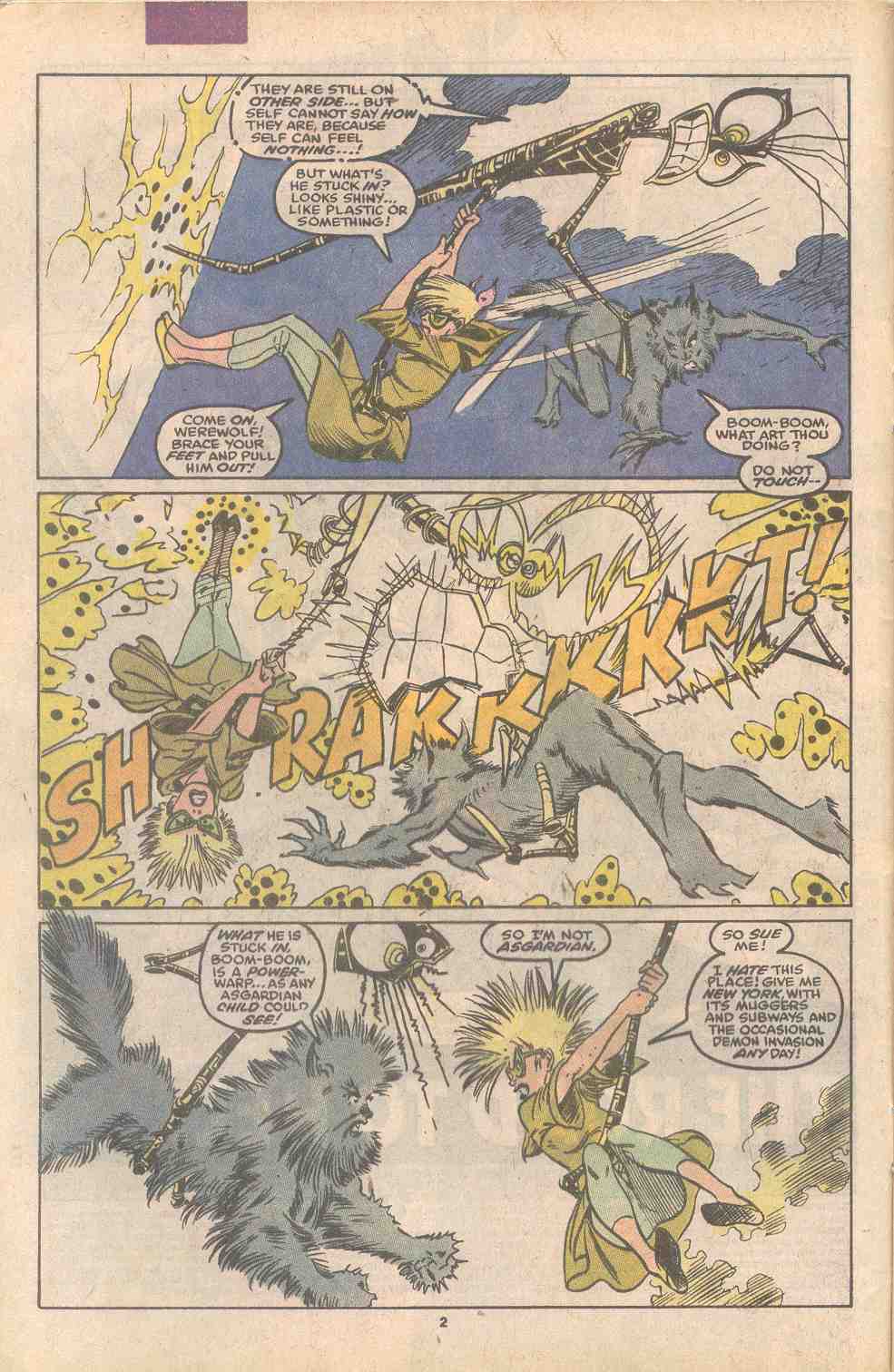 Read online The New Mutants comic -  Issue #82 - 3