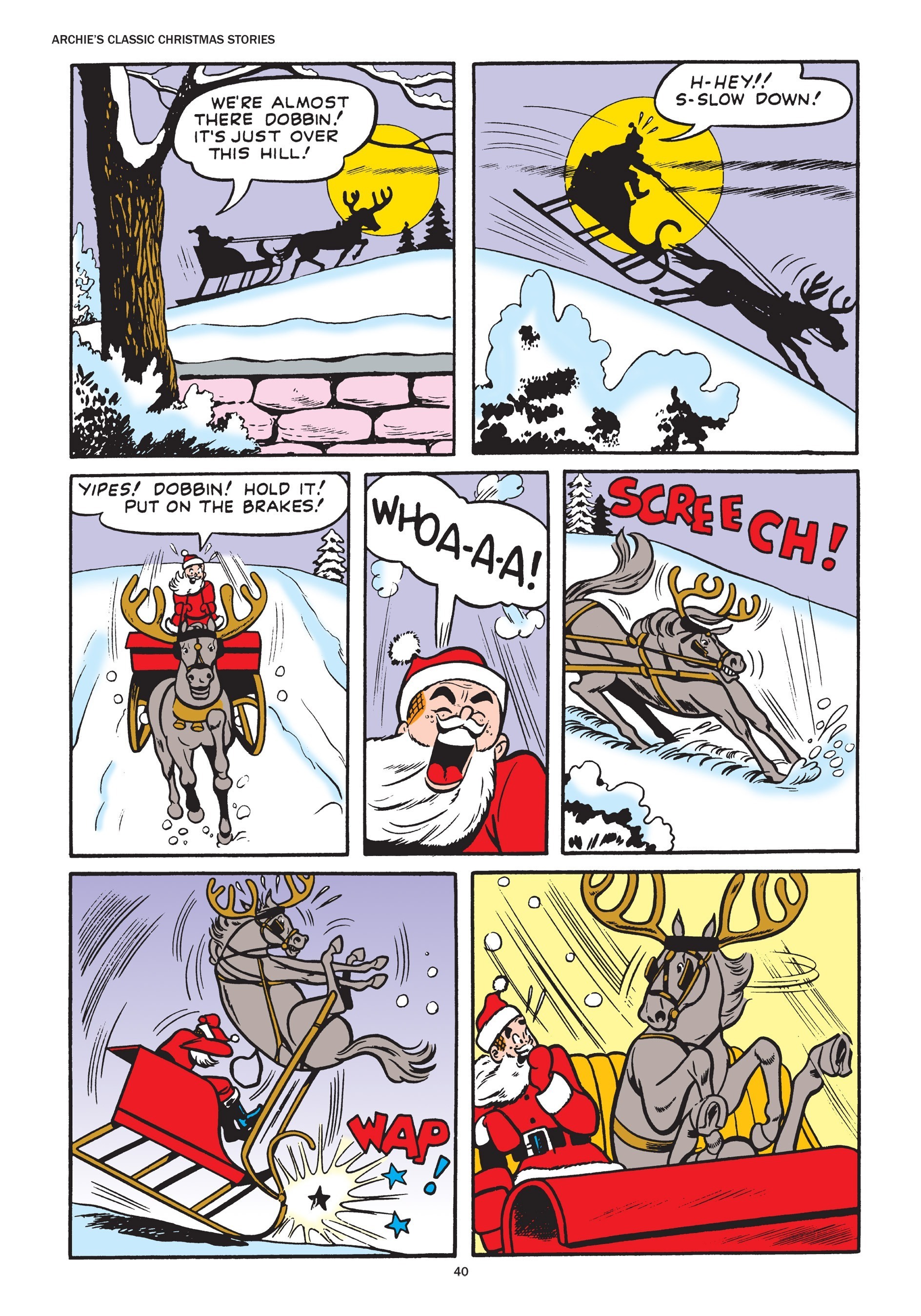 Read online Archie's Classic Christmas Stories comic -  Issue # TPB - 41