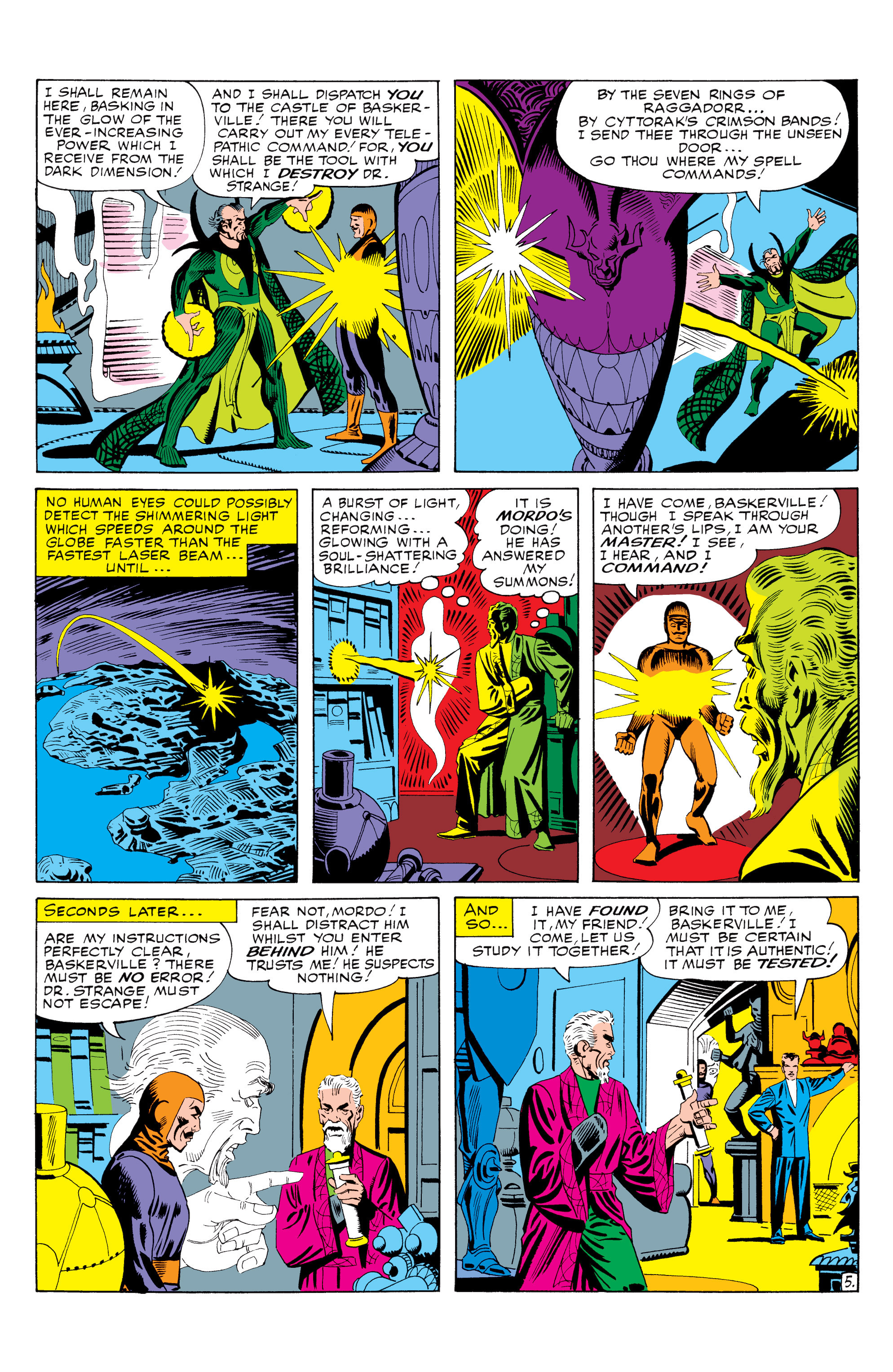 Read online Marvel Masterworks: Doctor Strange comic -  Issue # TPB 1 (Part 3) - 36