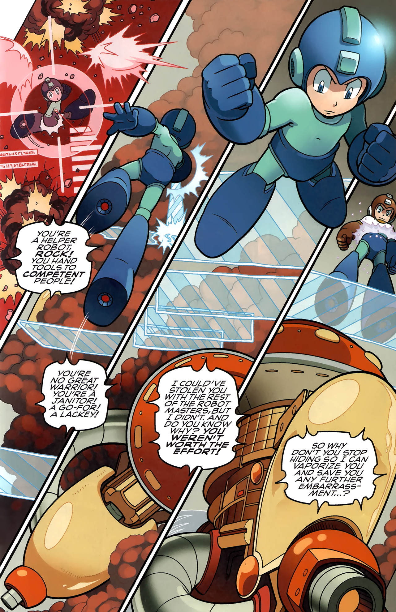 Read online Mega Man comic -  Issue #4 - 17