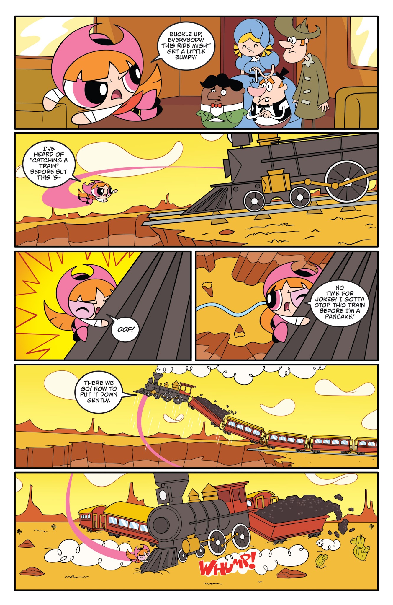 Read online Powerpuff Girls: The Time Tie comic -  Issue #1 - 10