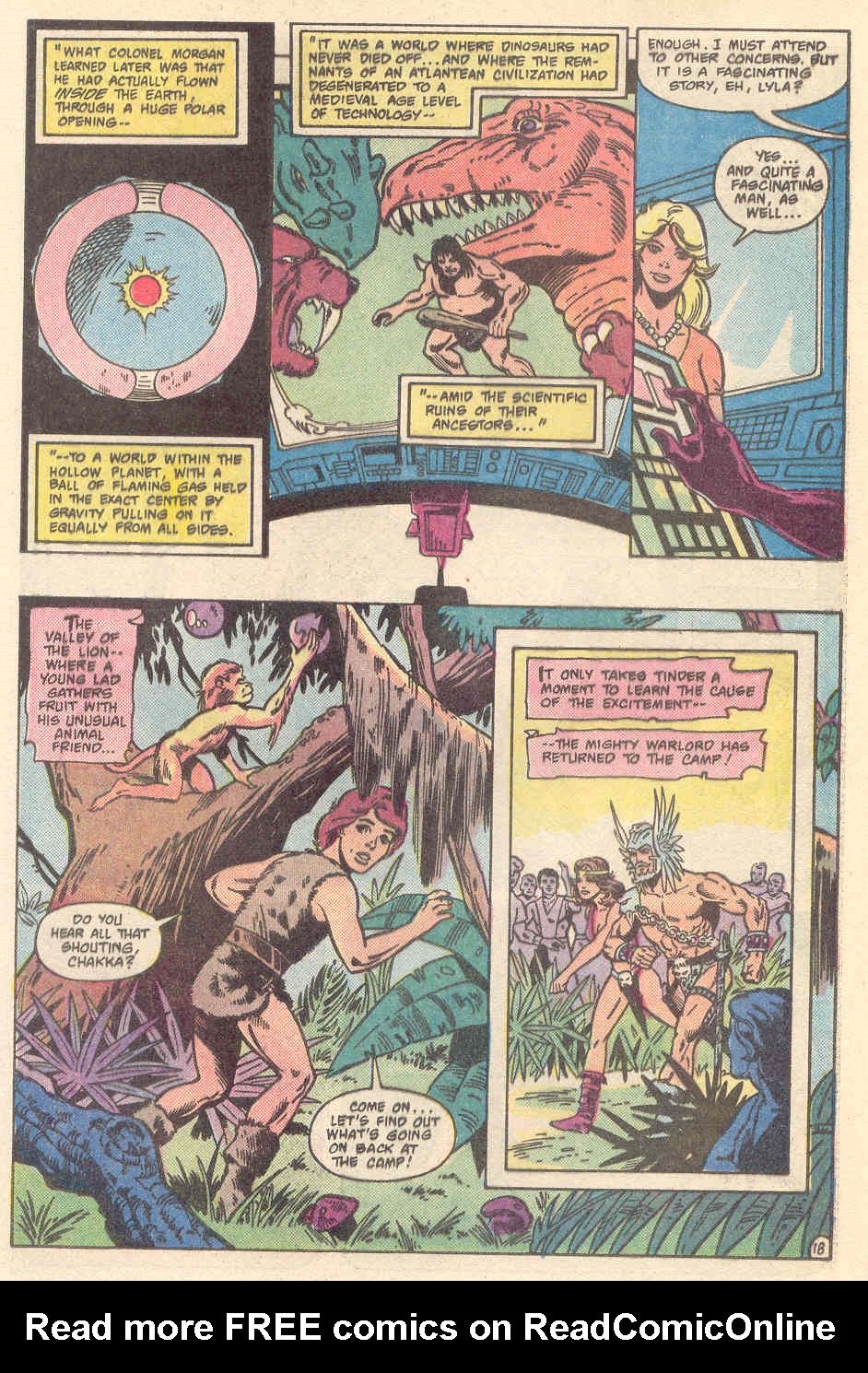 Read online Warlord (1976) comic -  Issue #91 - 19