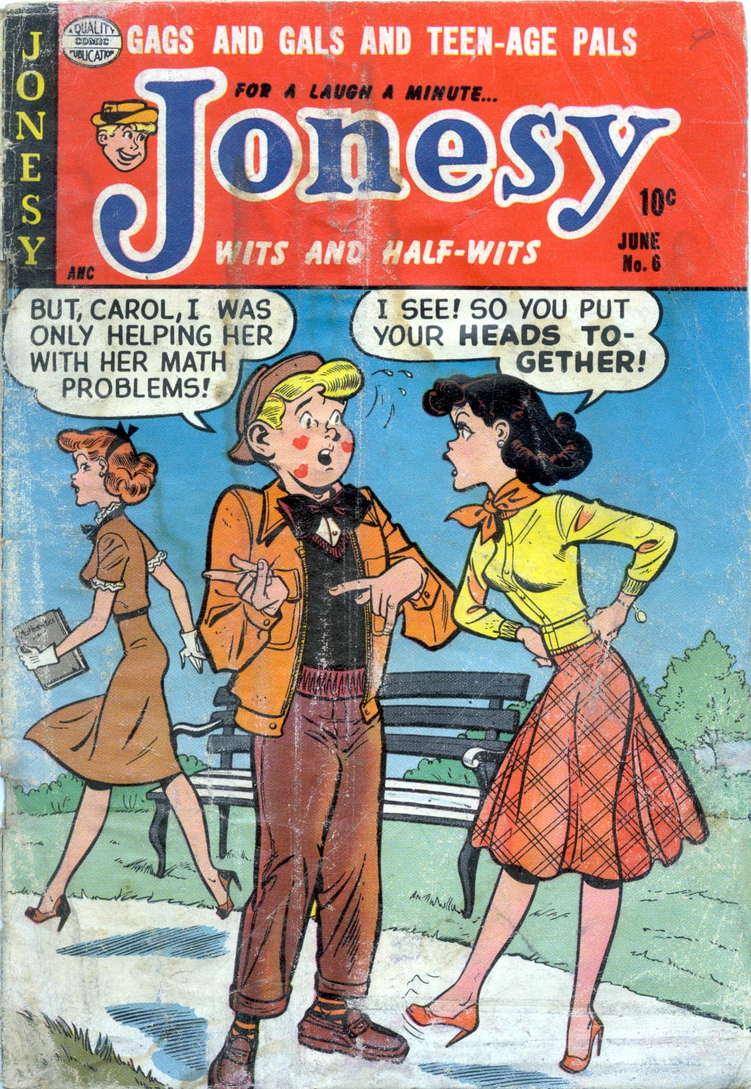 Read online Jonesy (1953) comic -  Issue #6 - 1