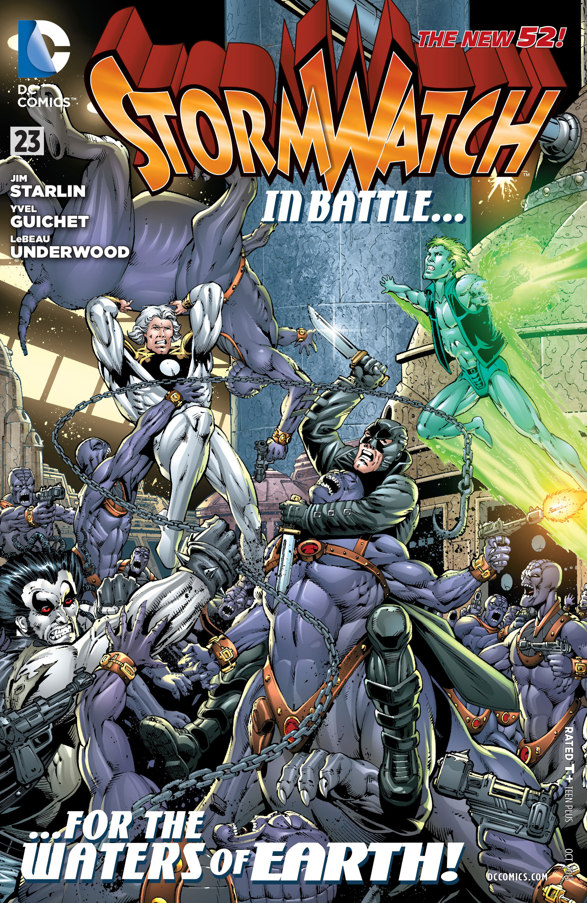 Read online Stormwatch (2011) comic -  Issue #23 - 1