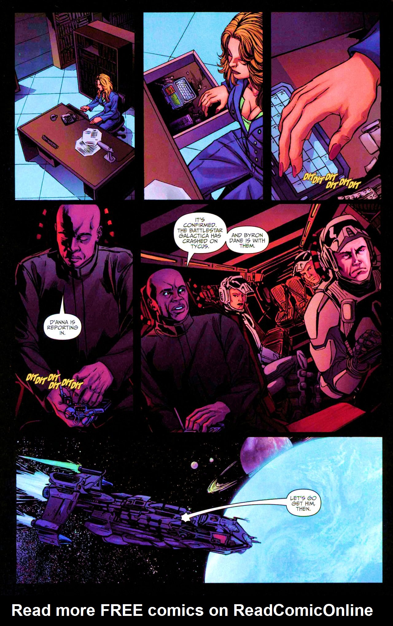 Read online Battlestar Galactica: Season Zero comic -  Issue #10 - 13