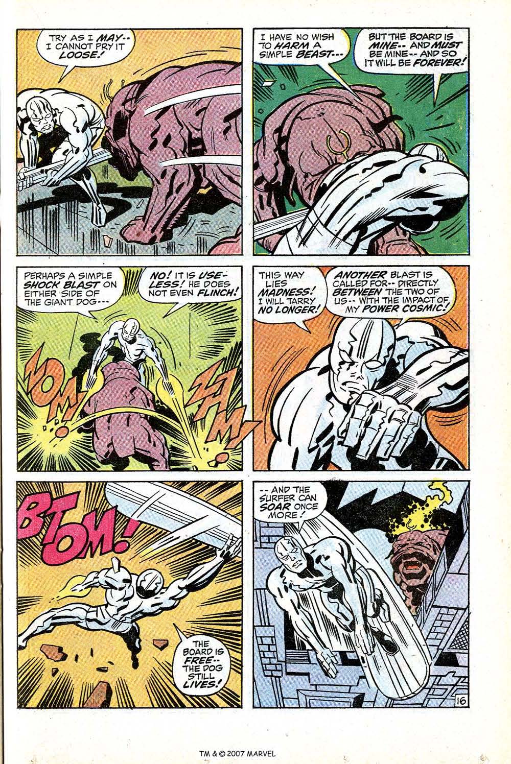Read online Silver Surfer (1968) comic -  Issue #18 - 23