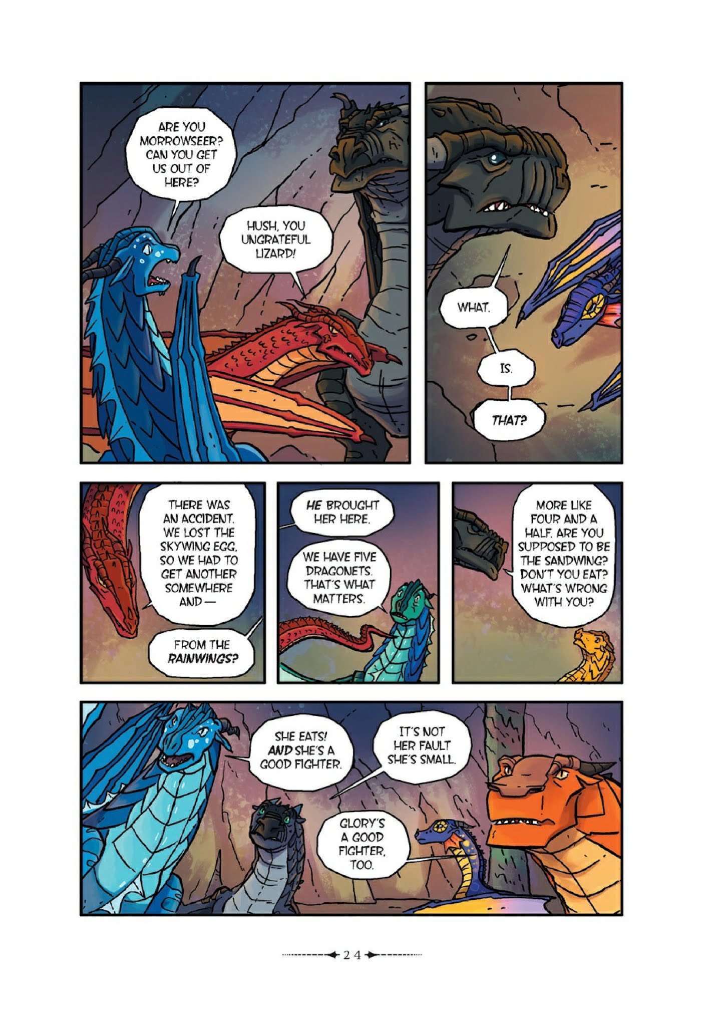 Read online Wings of Fire comic -  Issue # TPB 1 (Part 1) - 32